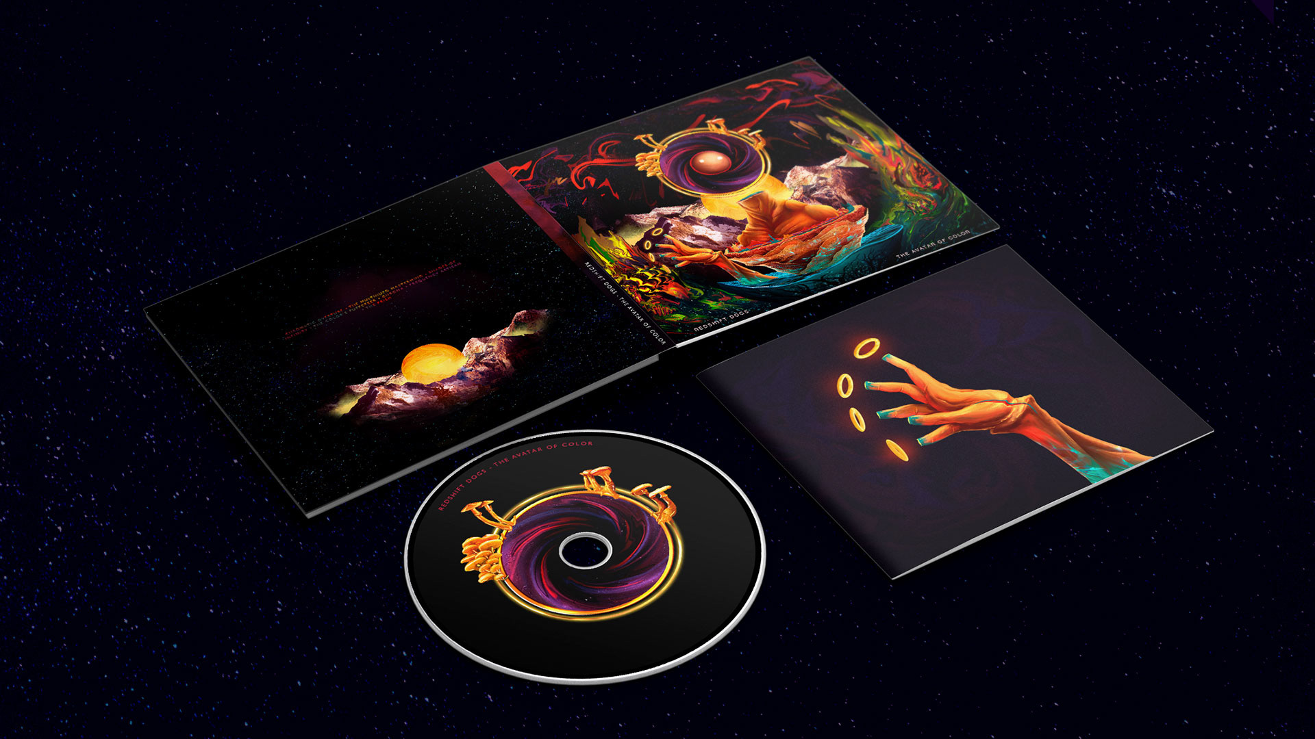 The Avatar of Color digipack design