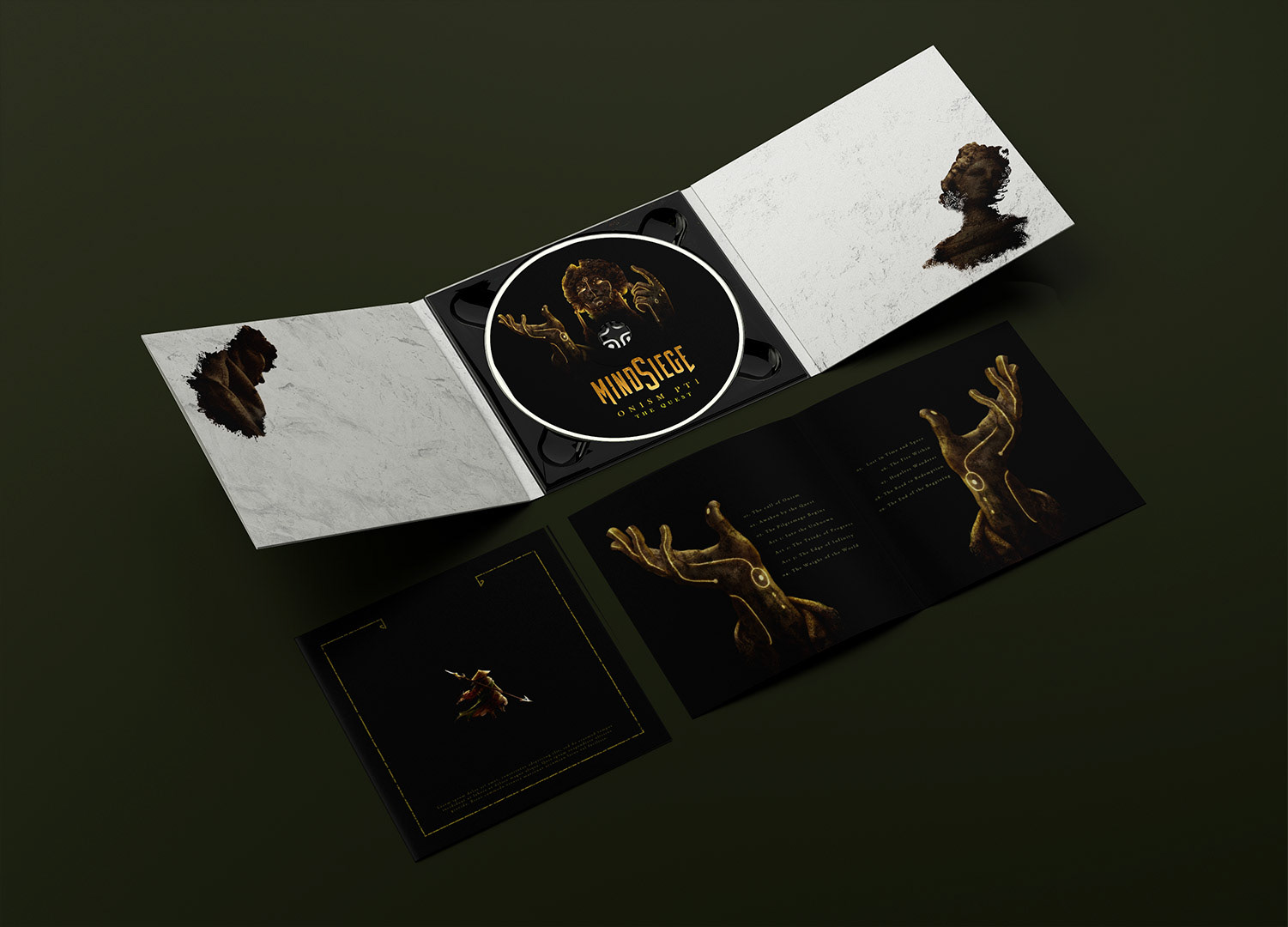 Mindsiege Onism pt1 booklet mockup