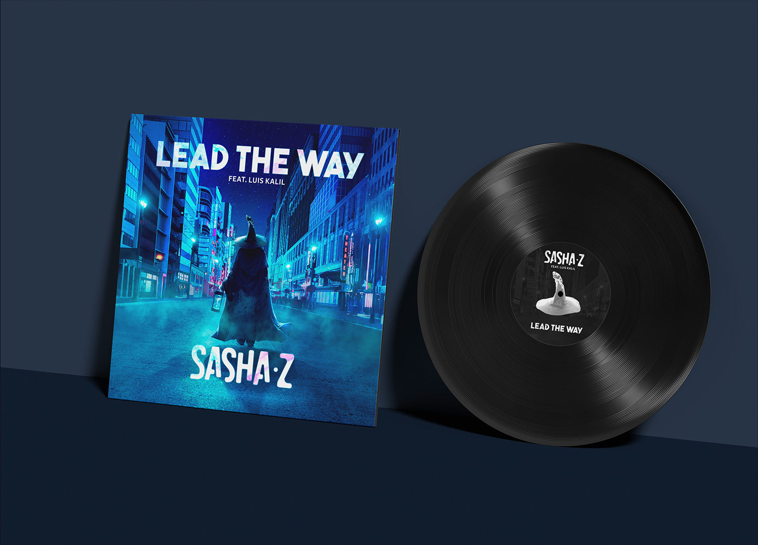 Lead the Way vinyl mockup