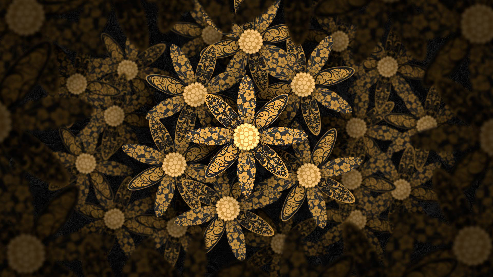 Flower assets for scene transition