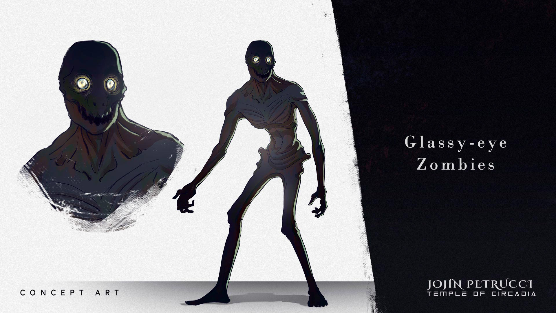 Glassy-Eyed Zombie - concept art