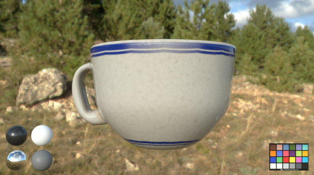 Modeled Mug