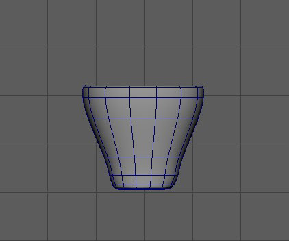 Espresso Mug Model, Front View - Done in Maya