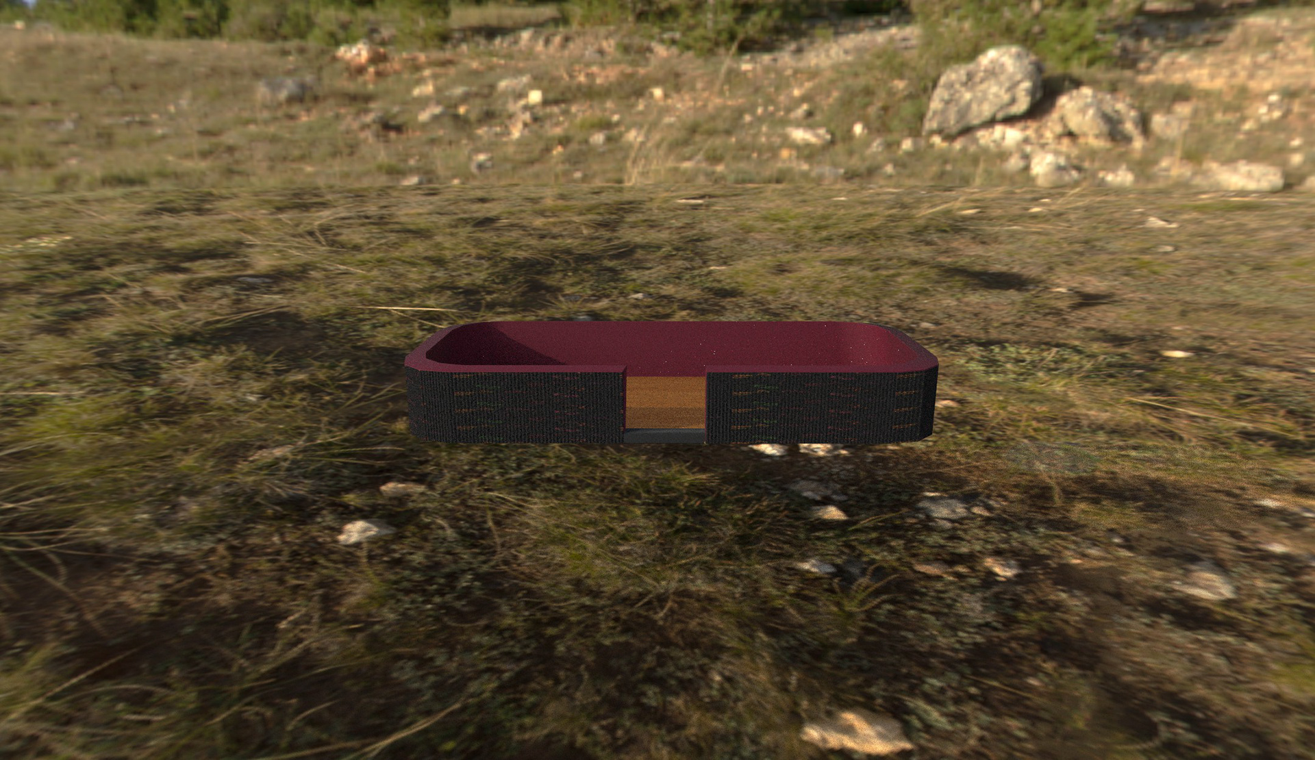 Modeled & Texture Roller Rink