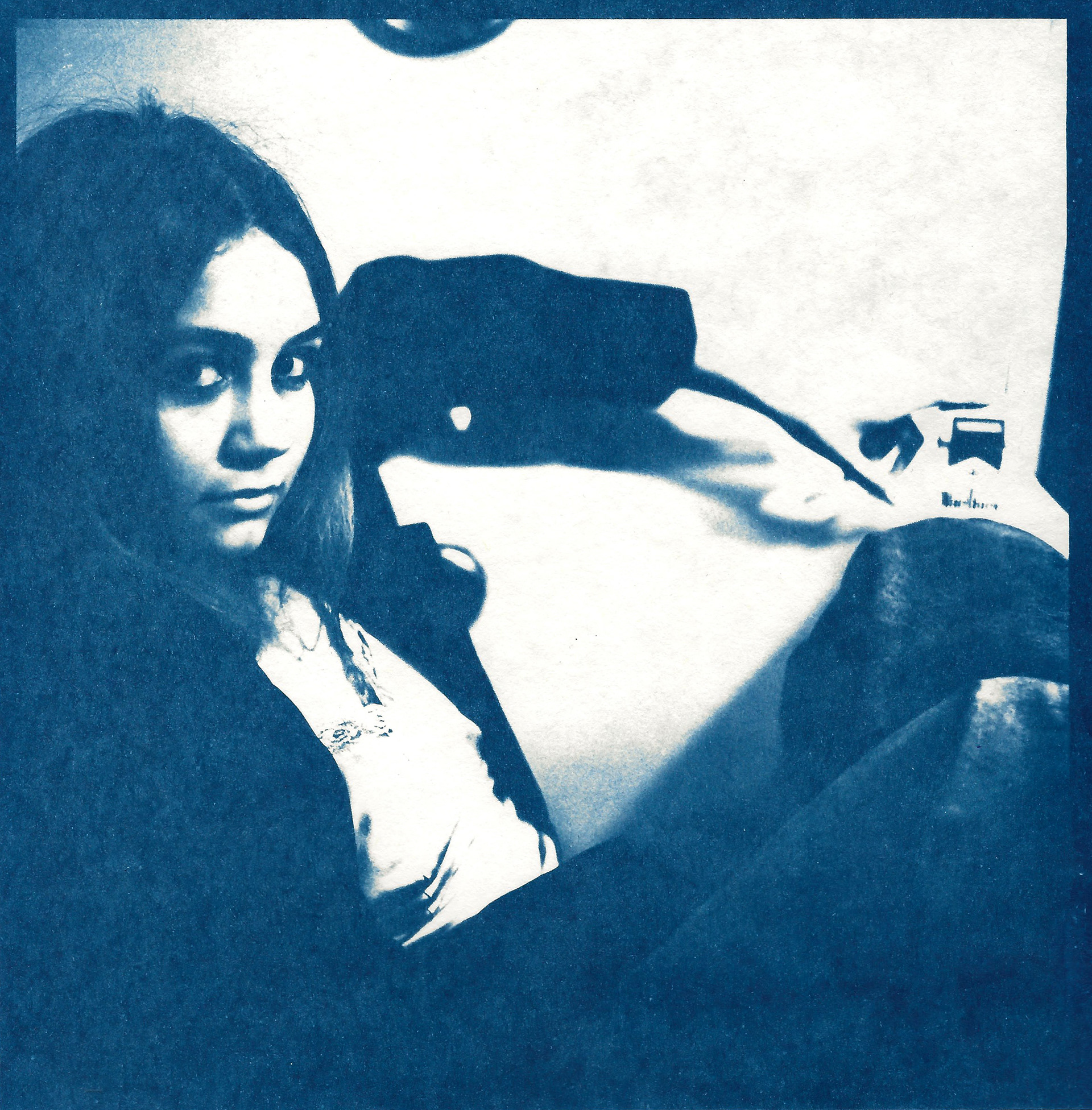 Cyanotype, 8x8