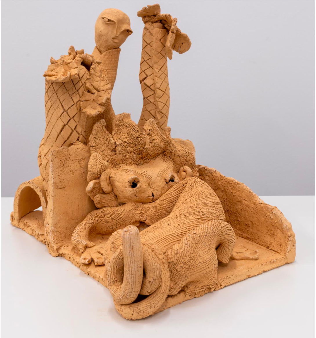Red Clay #2, 42x31x38 cm €1500