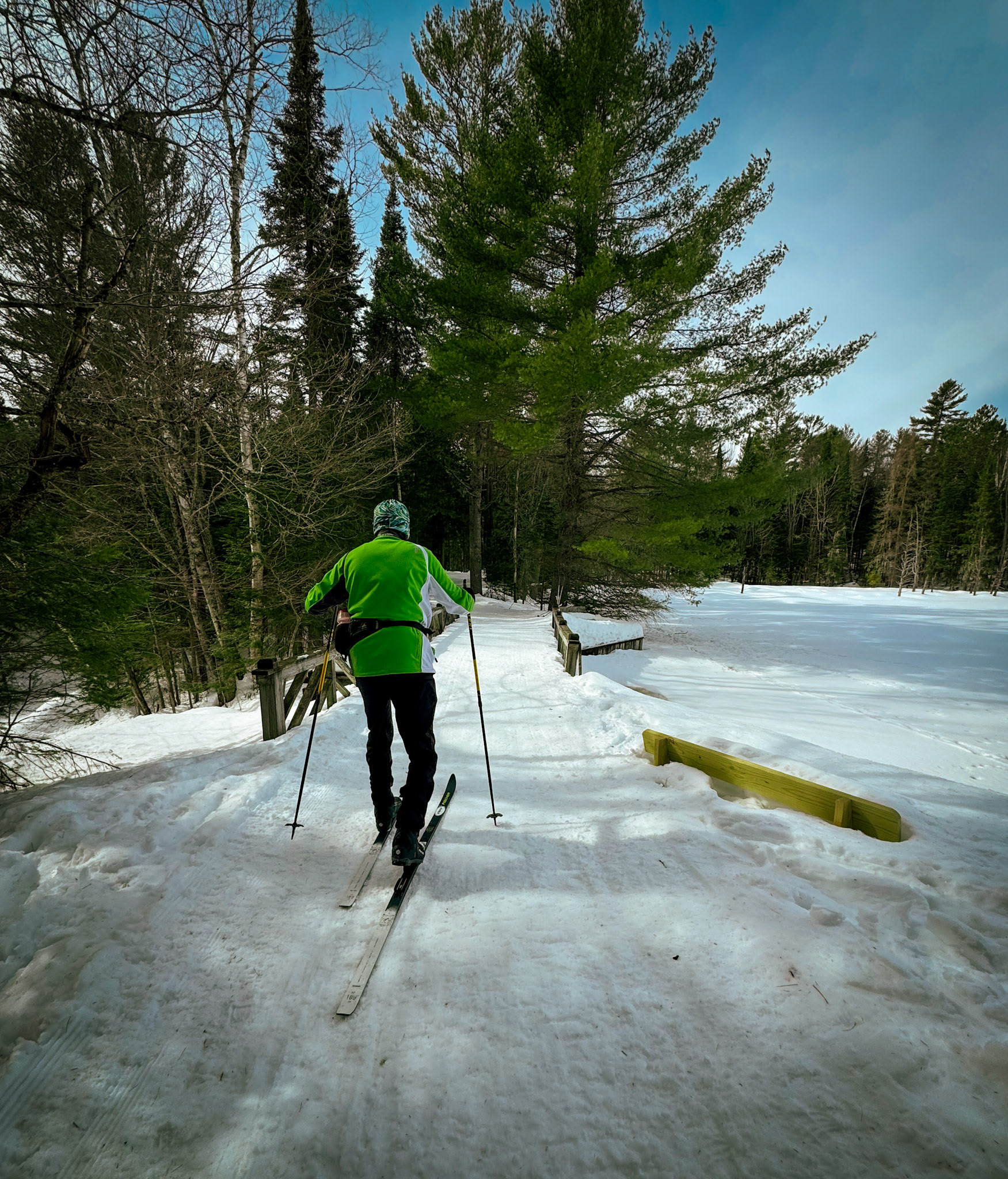 A Spring Ski on the VIC Trails 