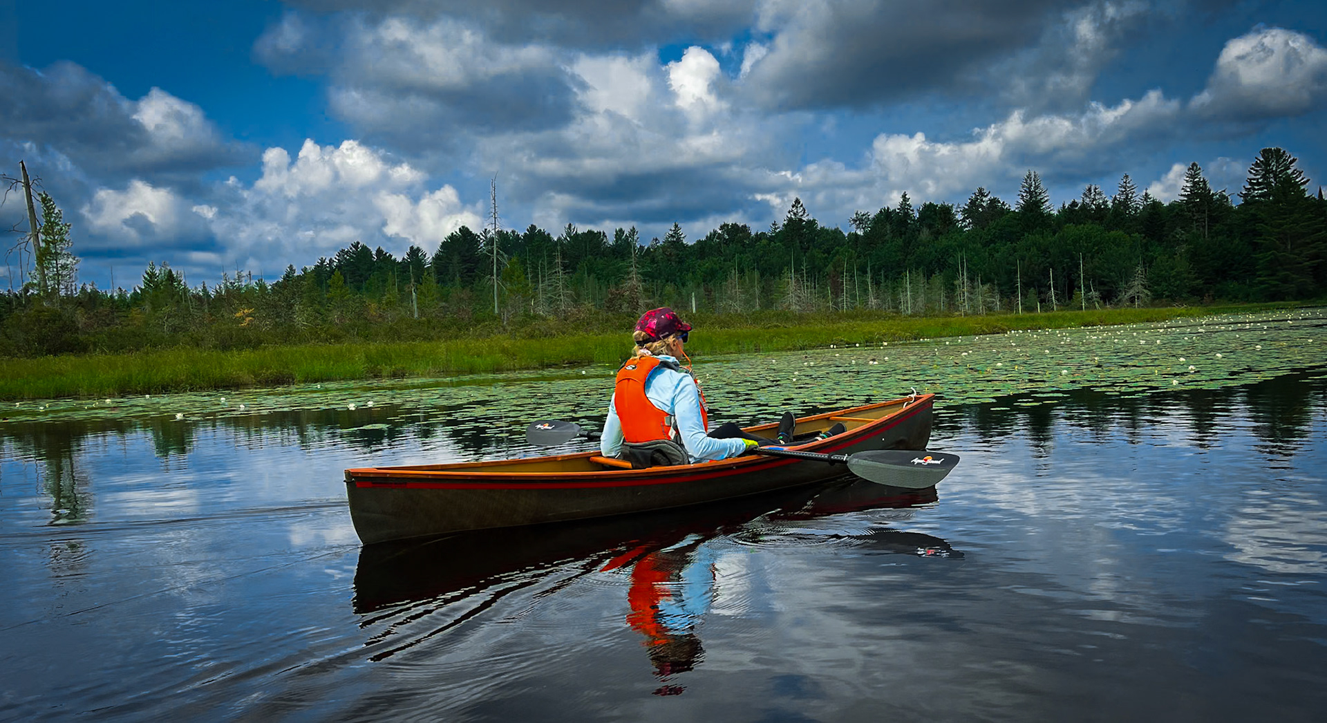 Paddling Round Lake 