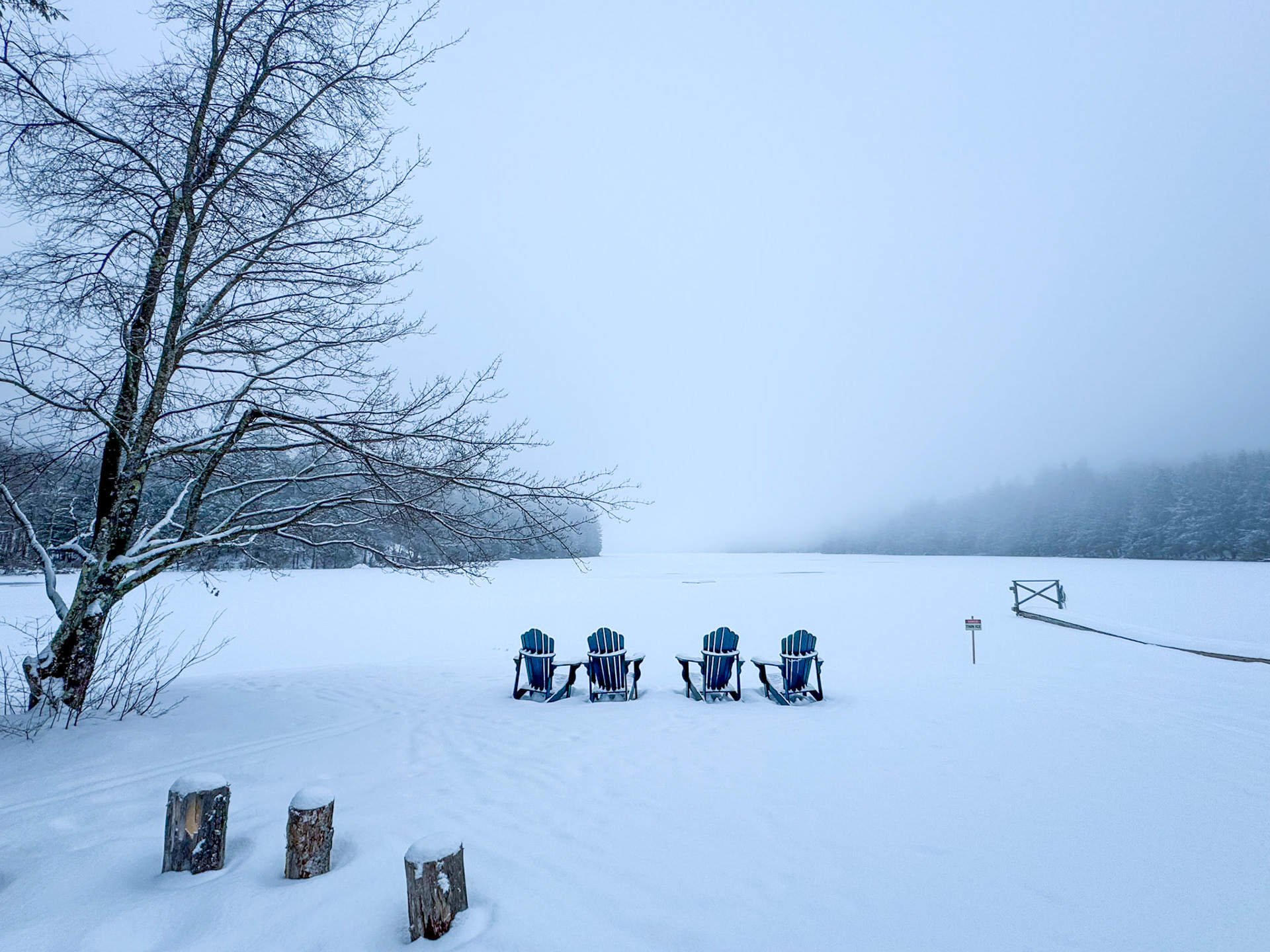 Winter on Woods Lake
