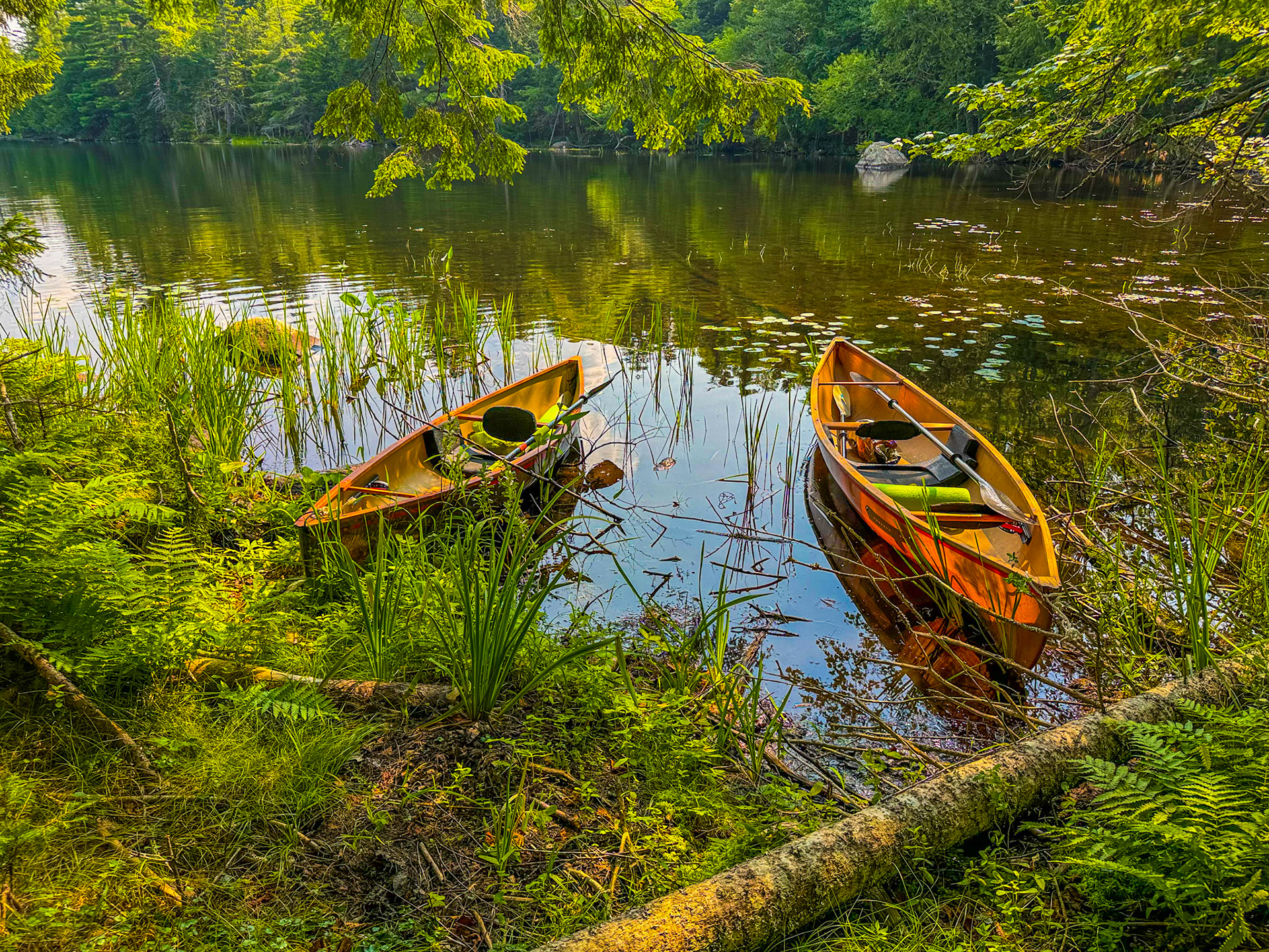 Blue Mountain Lake Paddling