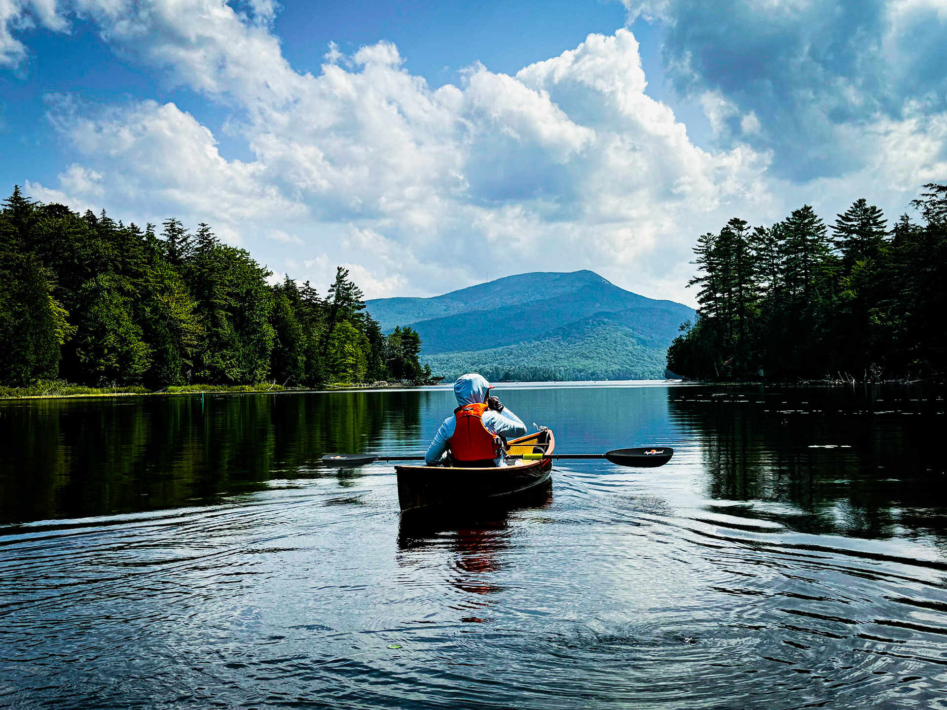 Blue Mountain Lake 