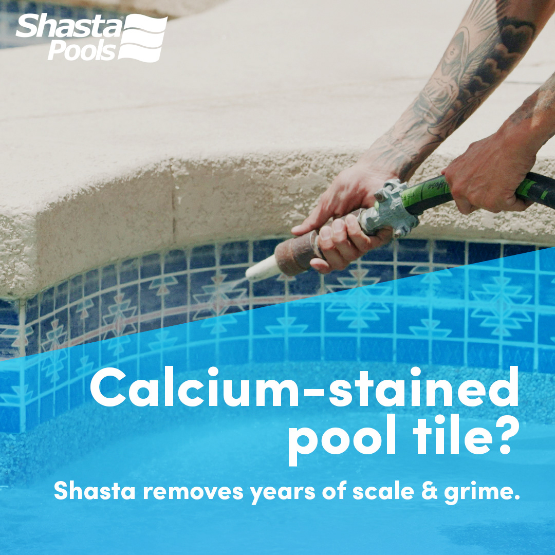 Shasta Pools ad for their Tile Cleaning Service, version 2 of 2