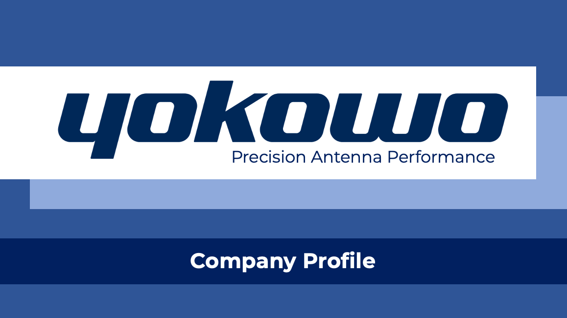 Yokowo Company Profile PowerPoint, cover slide