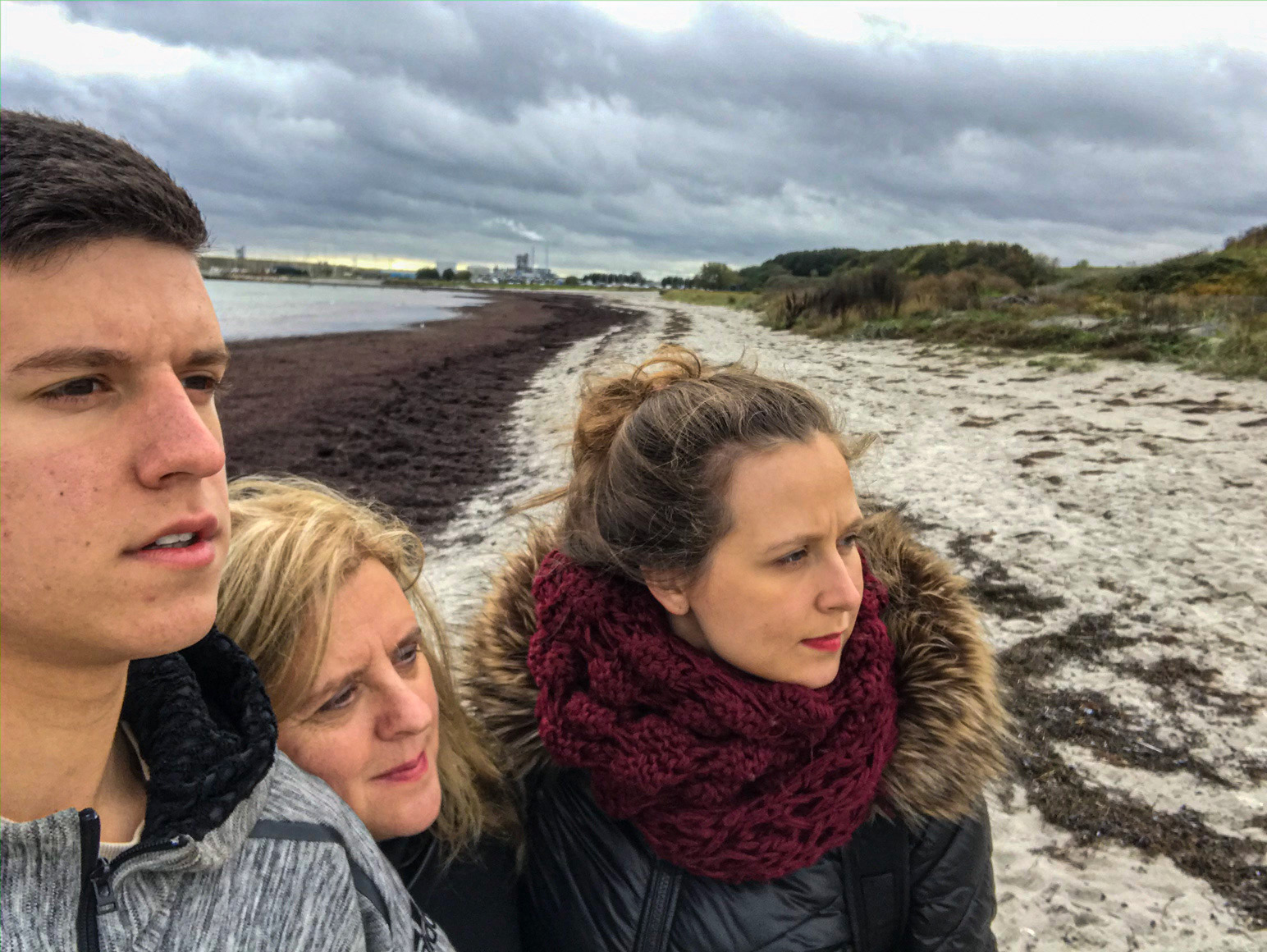 Se synem a dcerou v dánském Køge, 2019