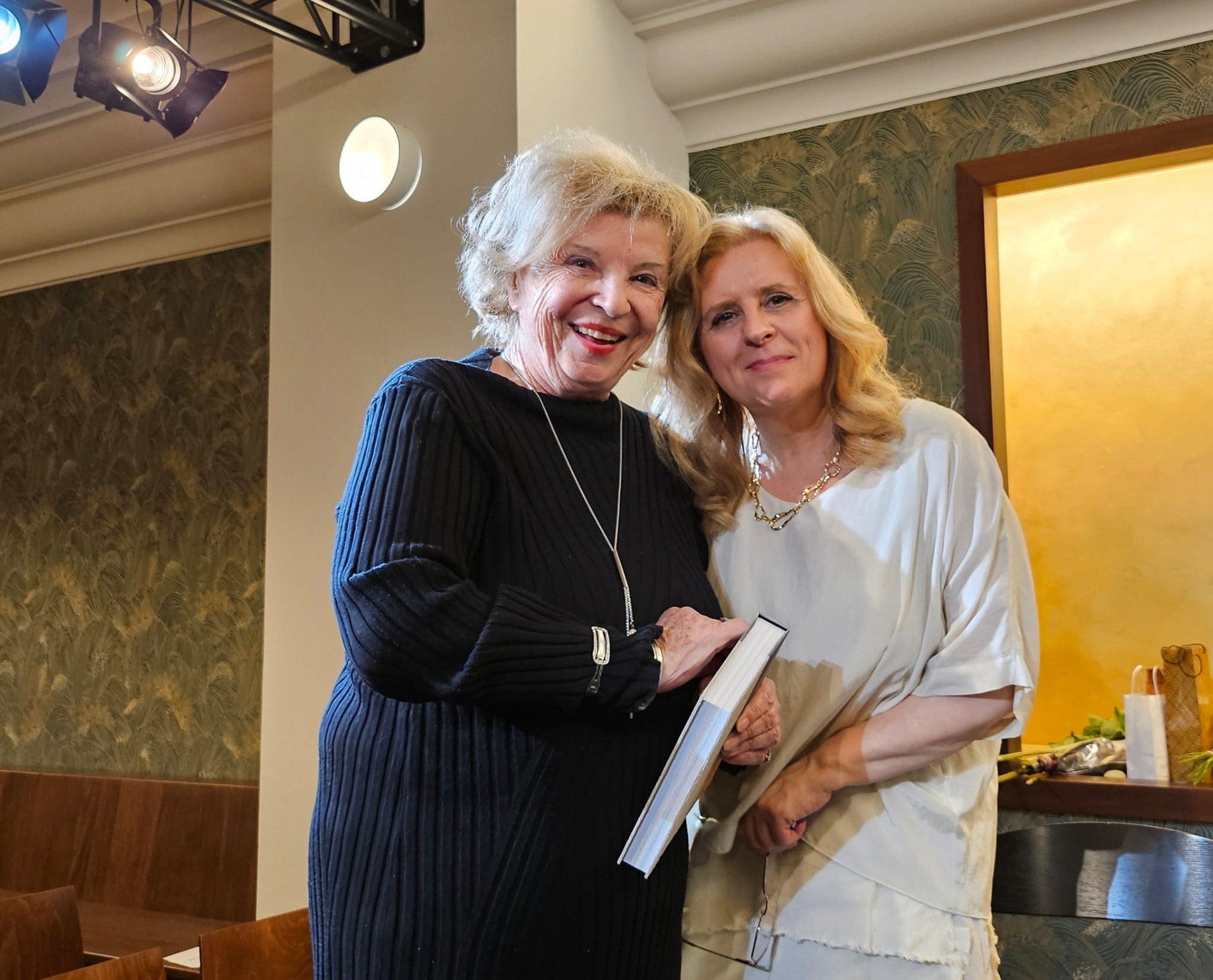 Křest Severské snění, divadlo ABC, 2025 Z.M. a L. Švormová