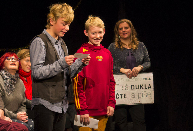 Křest literárního kalendáře Celá Dukla čte a píše, Ypsilonka 2014