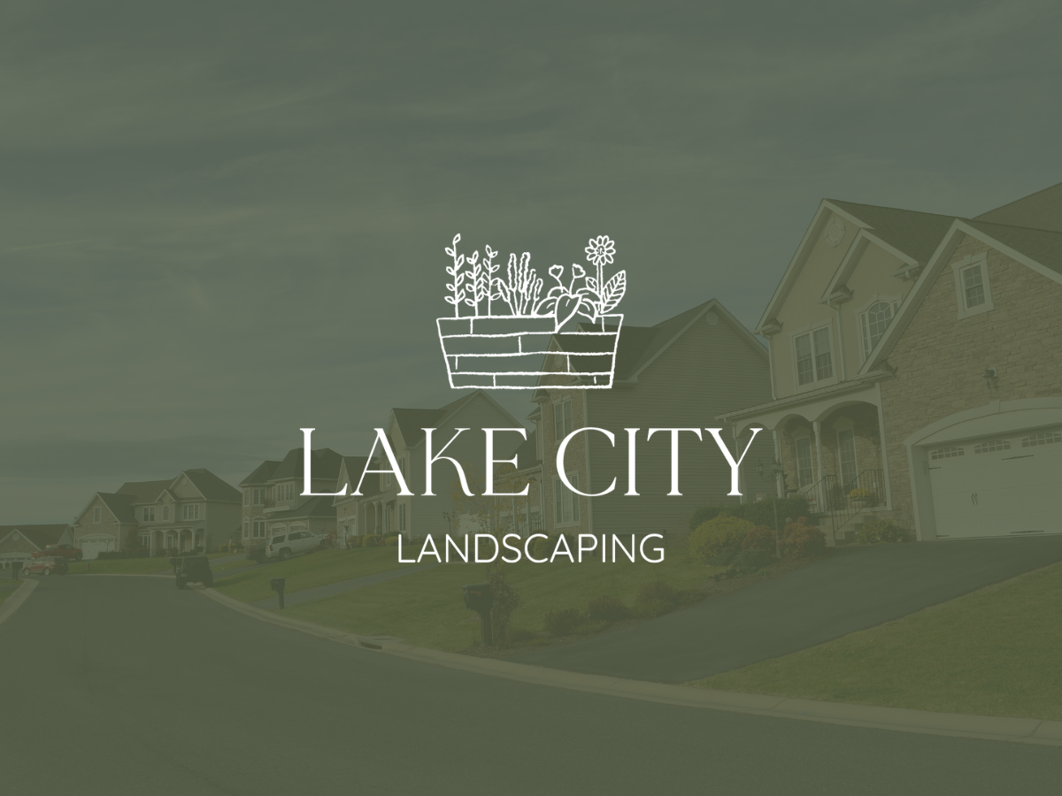 The main logo in white over a photo of a suburban neighbourhood