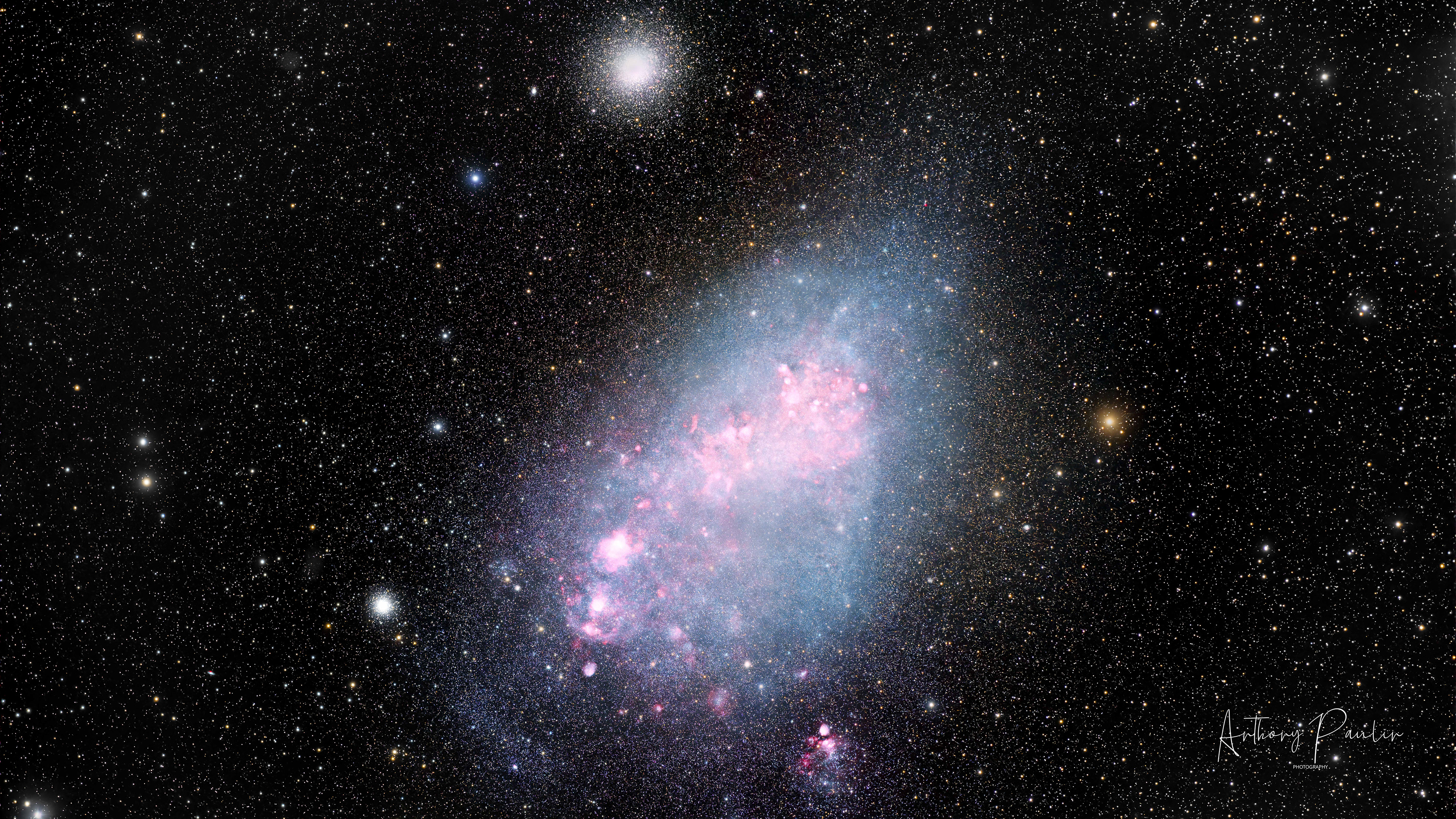 The Small Magellanic Cloud (SMC) 🔭 Telescope: Redcat 51 📷 Camera: Nikon D780 🌀 Mount: ZWO AM3 🎯 Filters: Optolong UV/IR Cut 🕒 Exposure: 300s per sub, total 3h H and O, 4h RGB