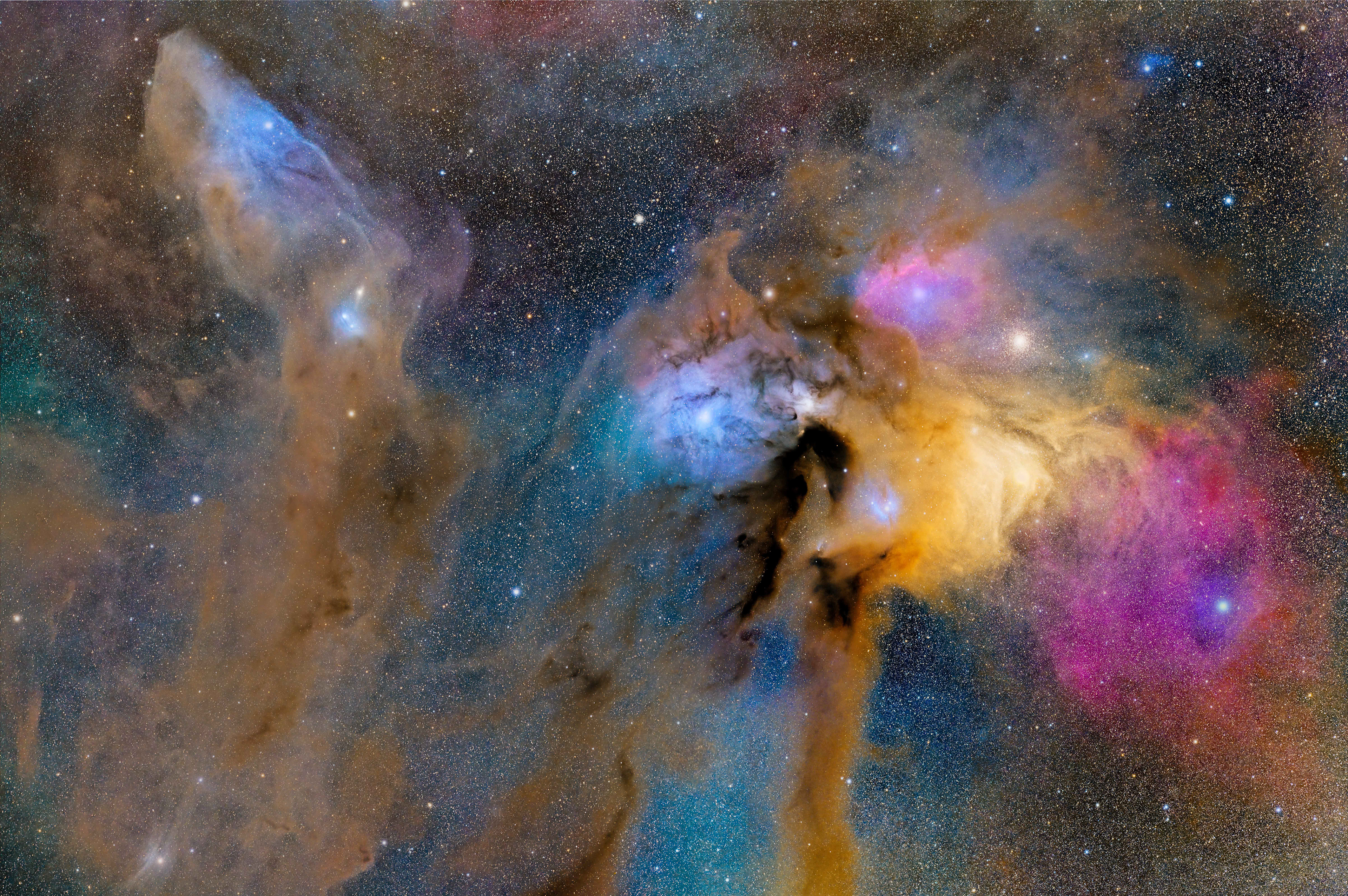 Antares 🔭 Telescope: Redcat 51 📷 Camera: Nikon D780 🌀 Mount: ZWO AM3 🎯 Filters: Optolong UV/IR Cut + L-Extreme 🕒 Exposure: 2h * 4 RGB, 3h * 4 HA/OIII