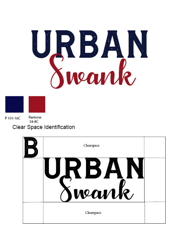 urban swank logo colour