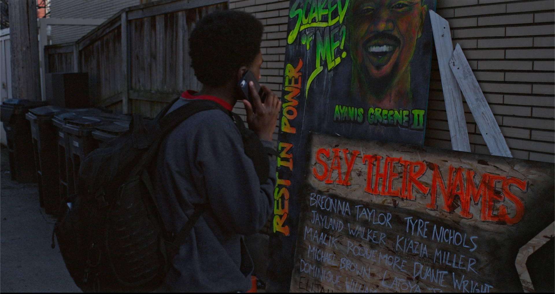from "Why Are You Scared of Me?" (2025 Short Film). pictured - Jay Westbrook