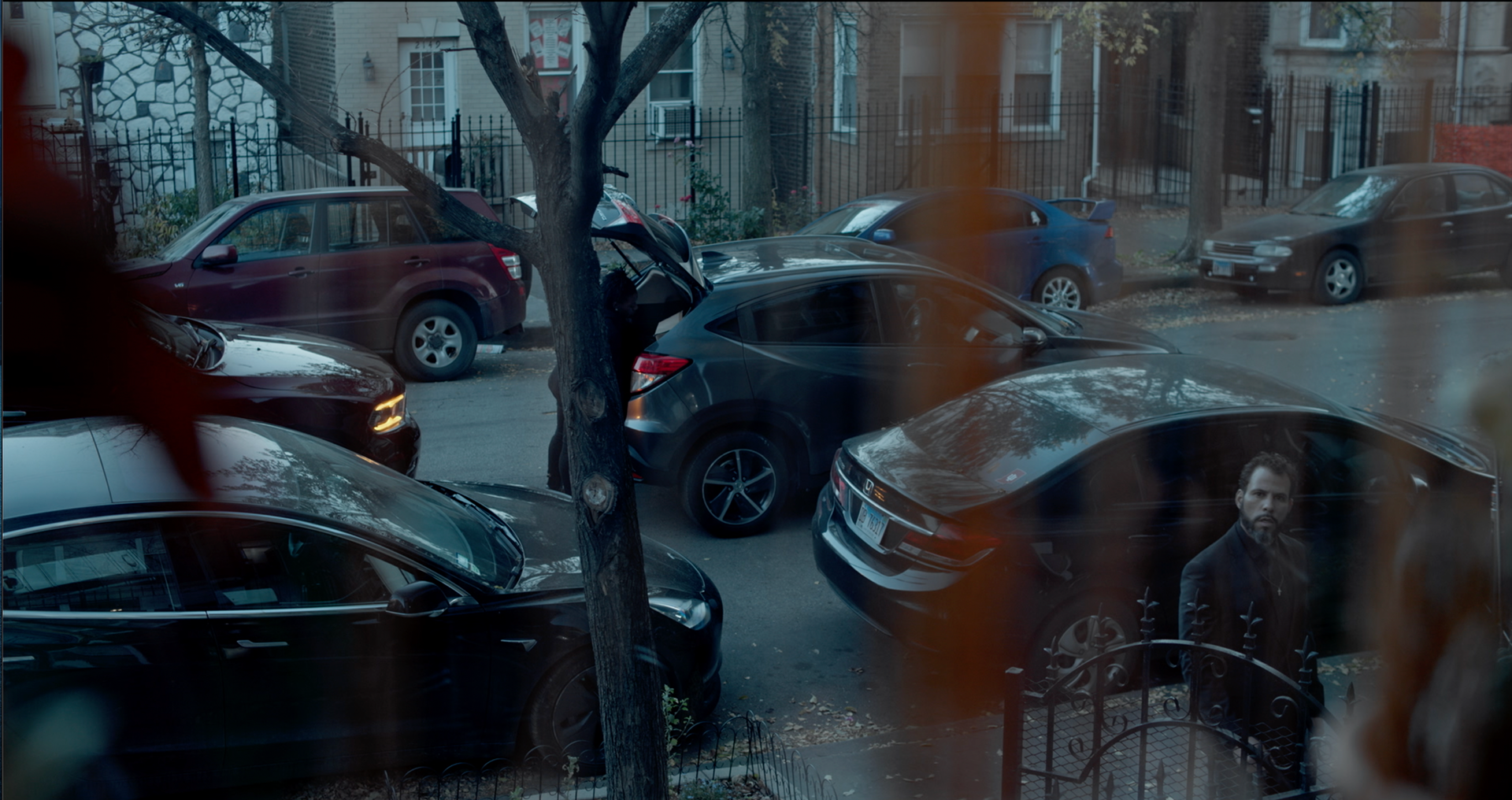 from "Why Are You Scared of Me?" (2025 Short Film). pictured - Jyreika Guest and Santonio Craven
