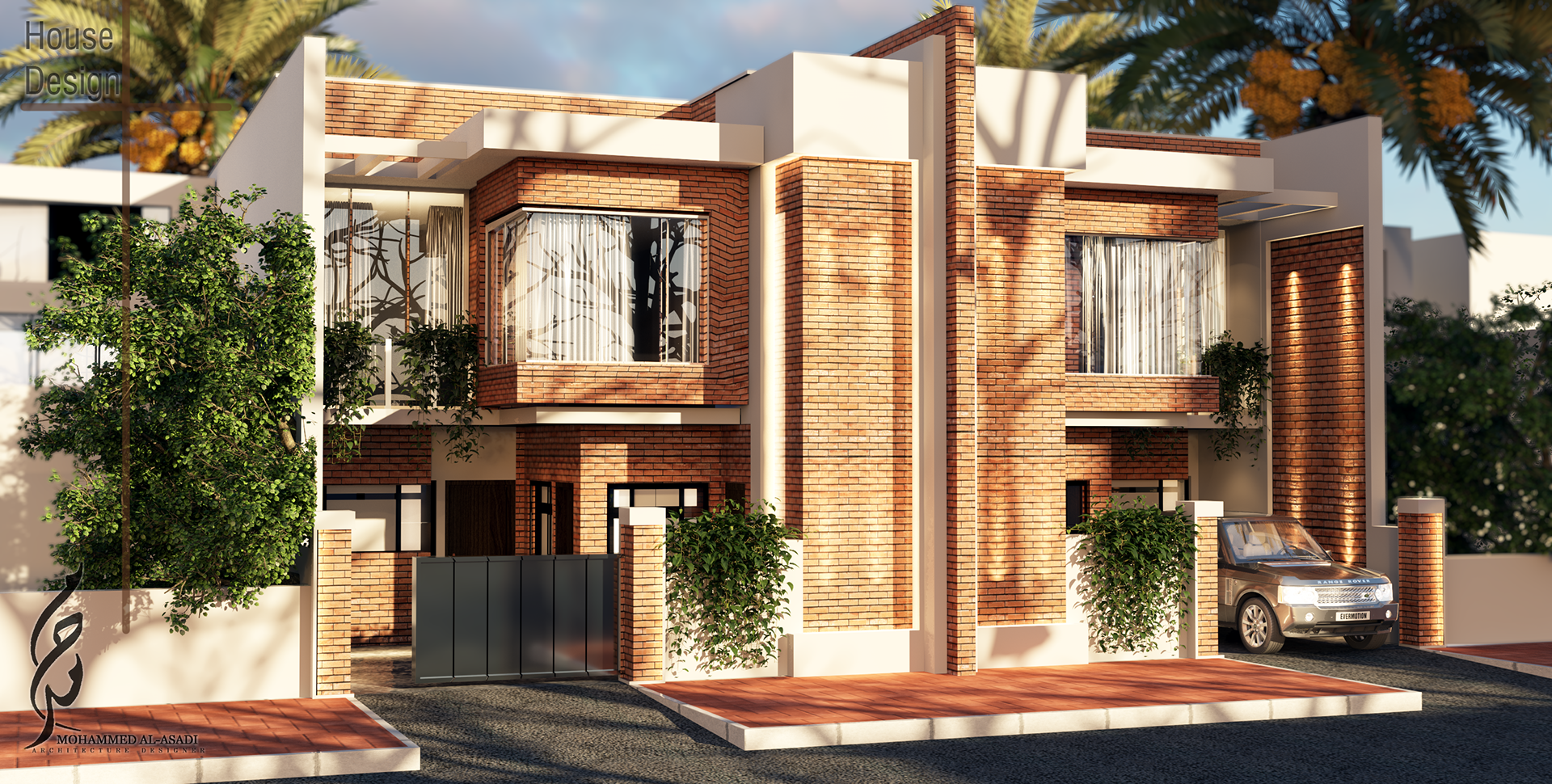7.5m Twin House Elevation
