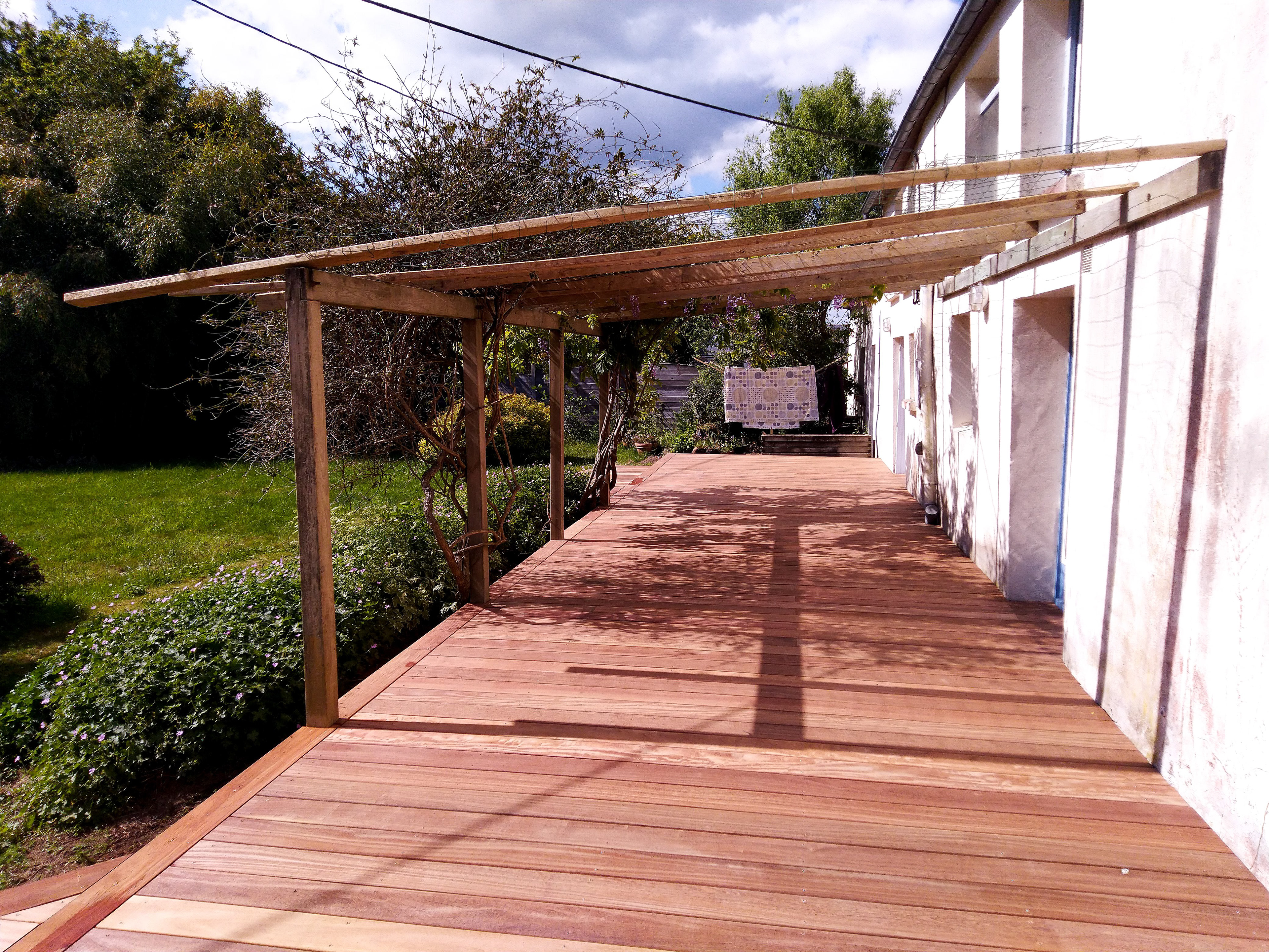 Terrasse en cumaru