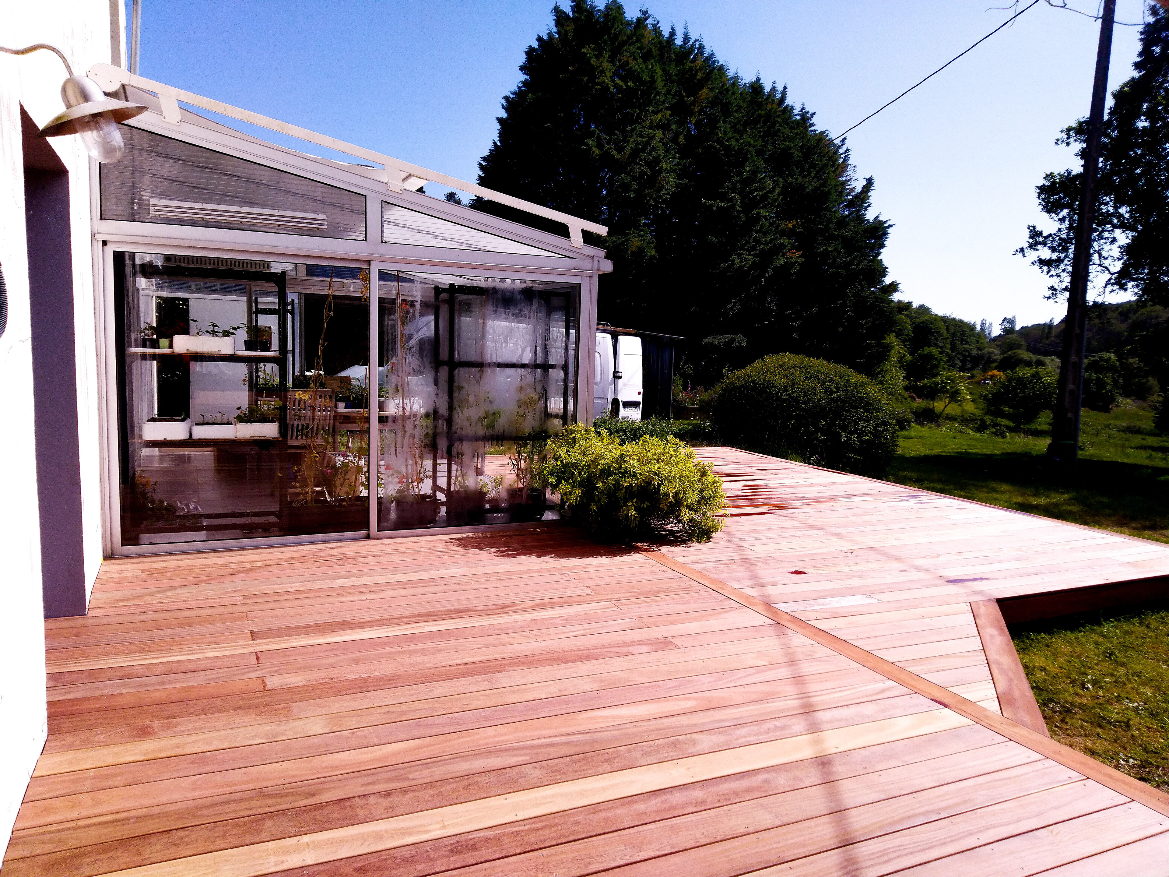 Terrasse en cumaru