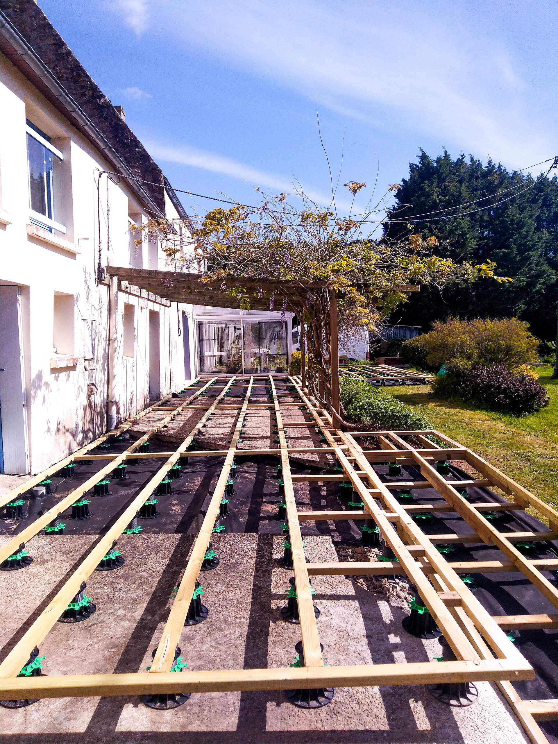 Terrasse en cumaru