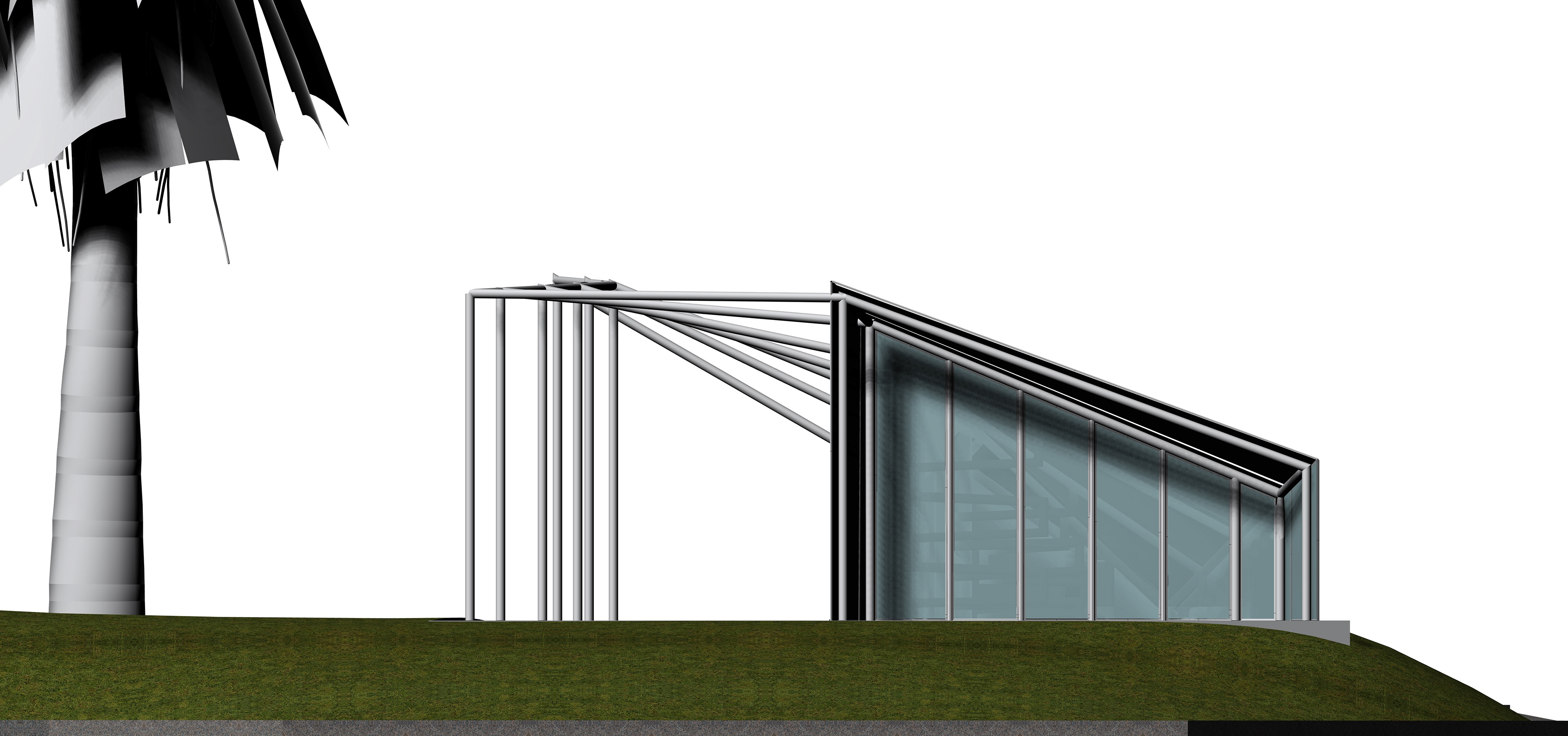 Elevation | west (close)