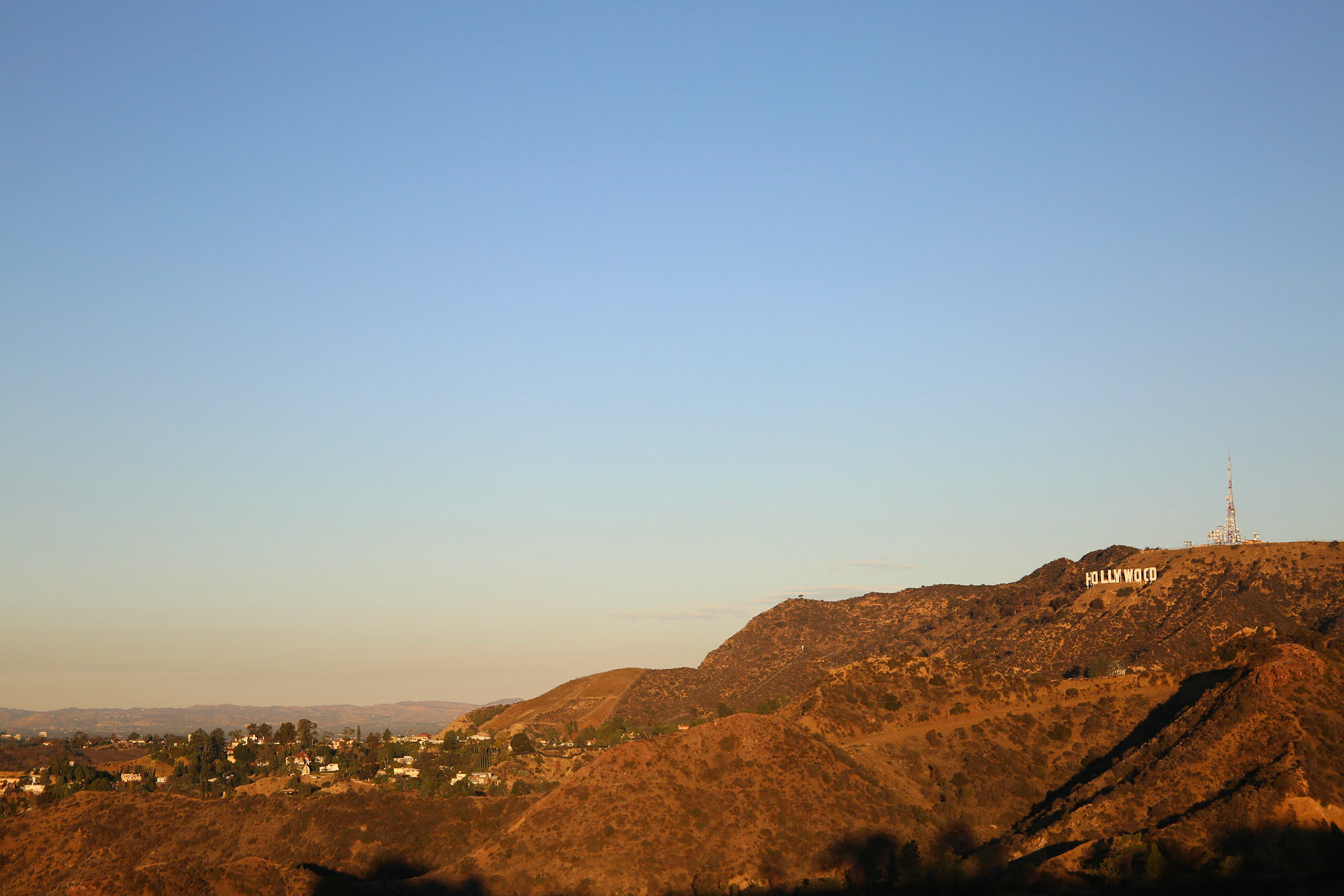 Blick auf Los Angeles vom Griffith Observatory.