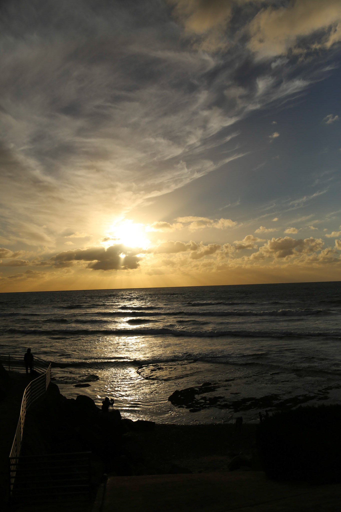 Sonnenuntergang in San Diego.