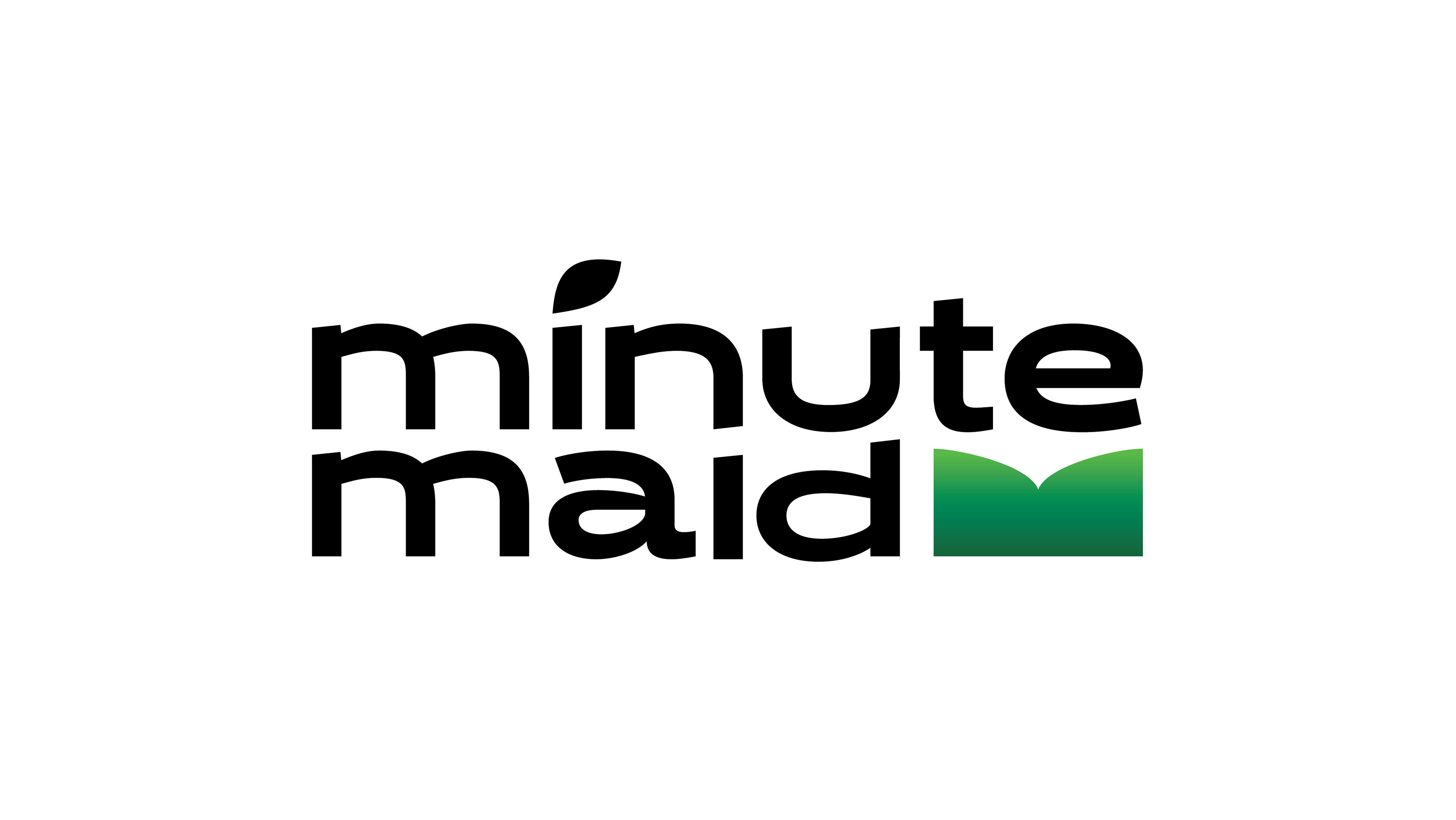 minute maid new logo on white with green icon