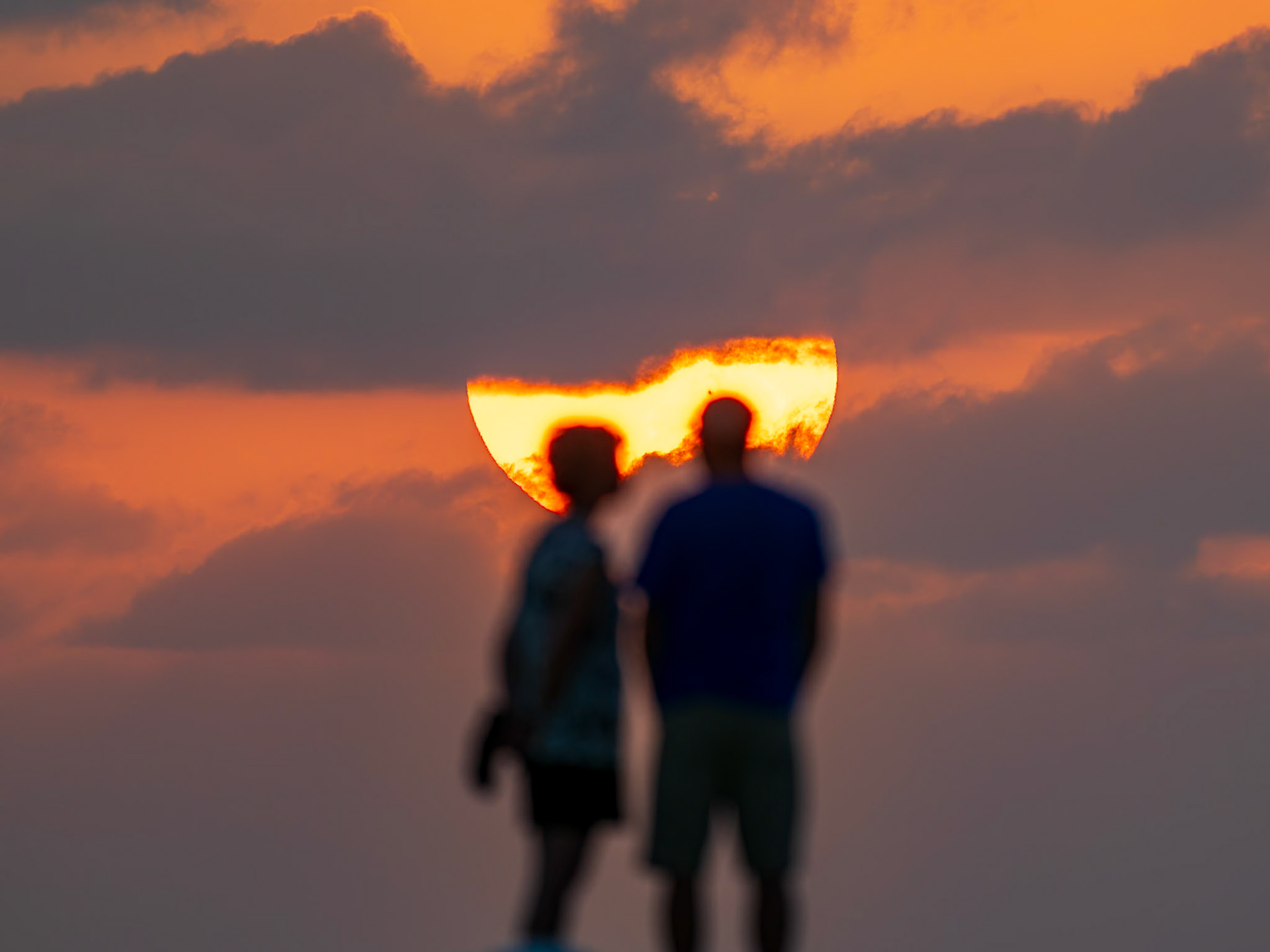 Sunset at Sapodilla Bay Beach, Providenciales, Turks and Caicos Islands