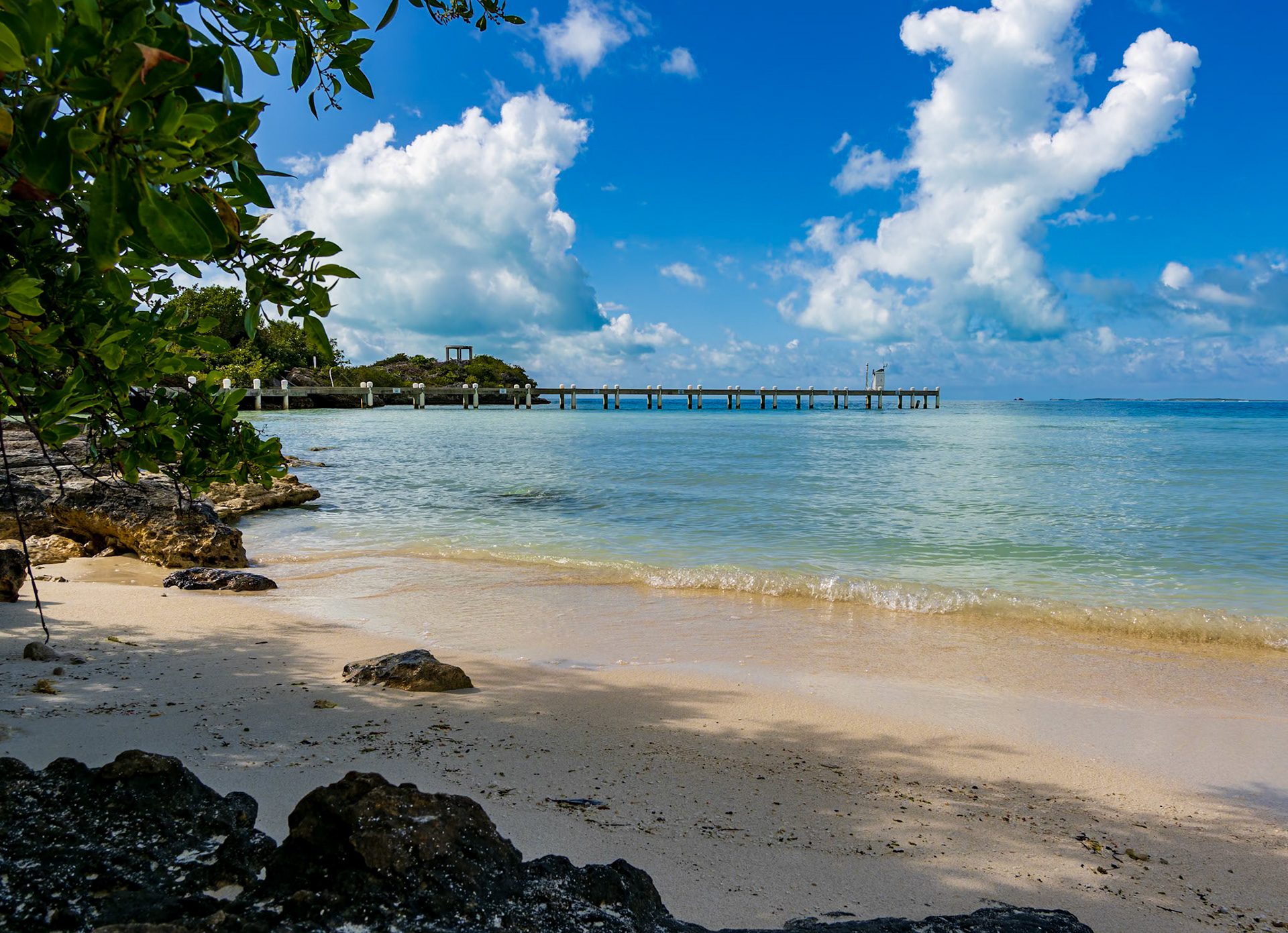 Views of Sapodilla Bay, Providenciales, Turks and Caicos Islands