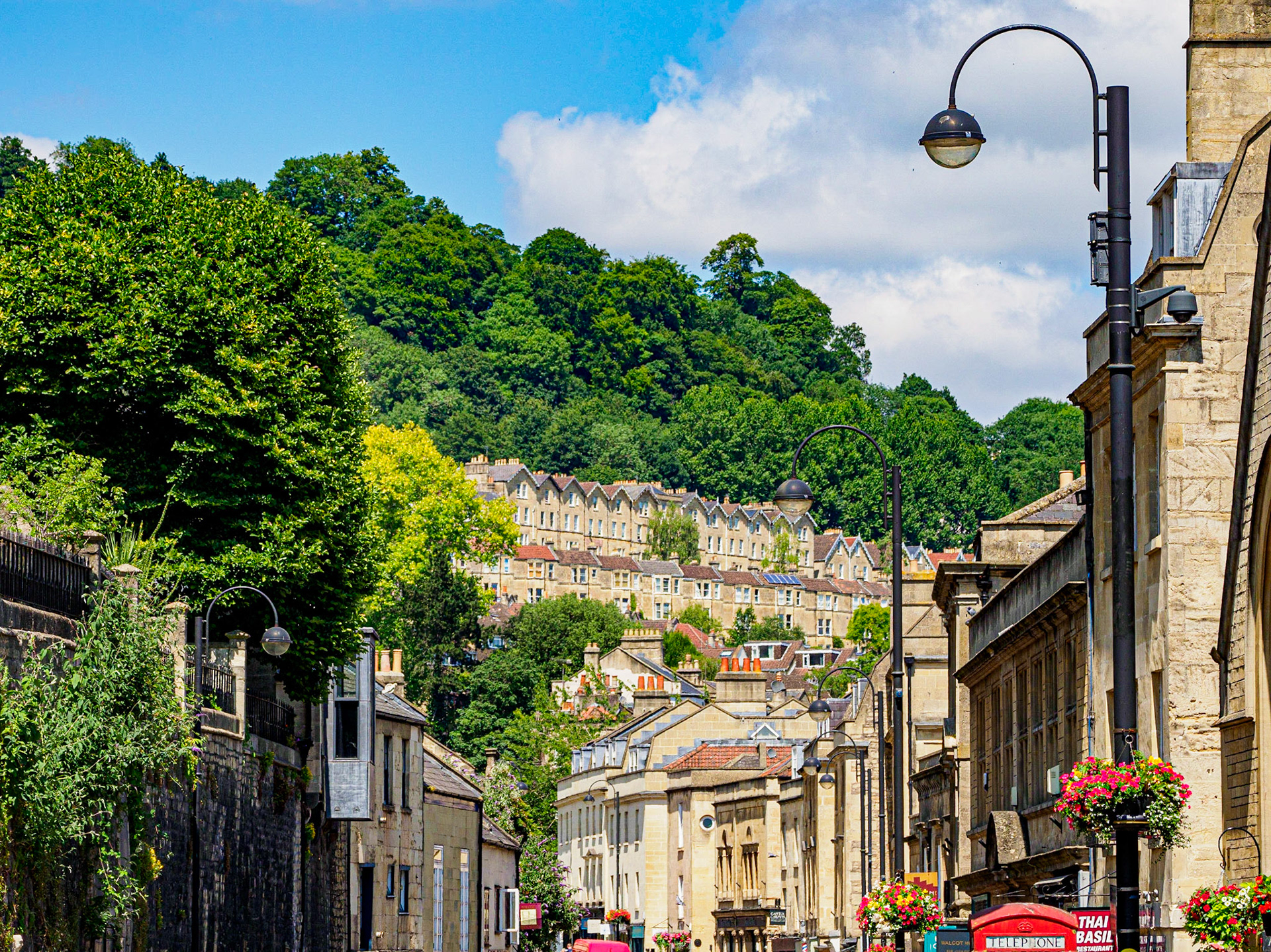 Streets of Bath, England