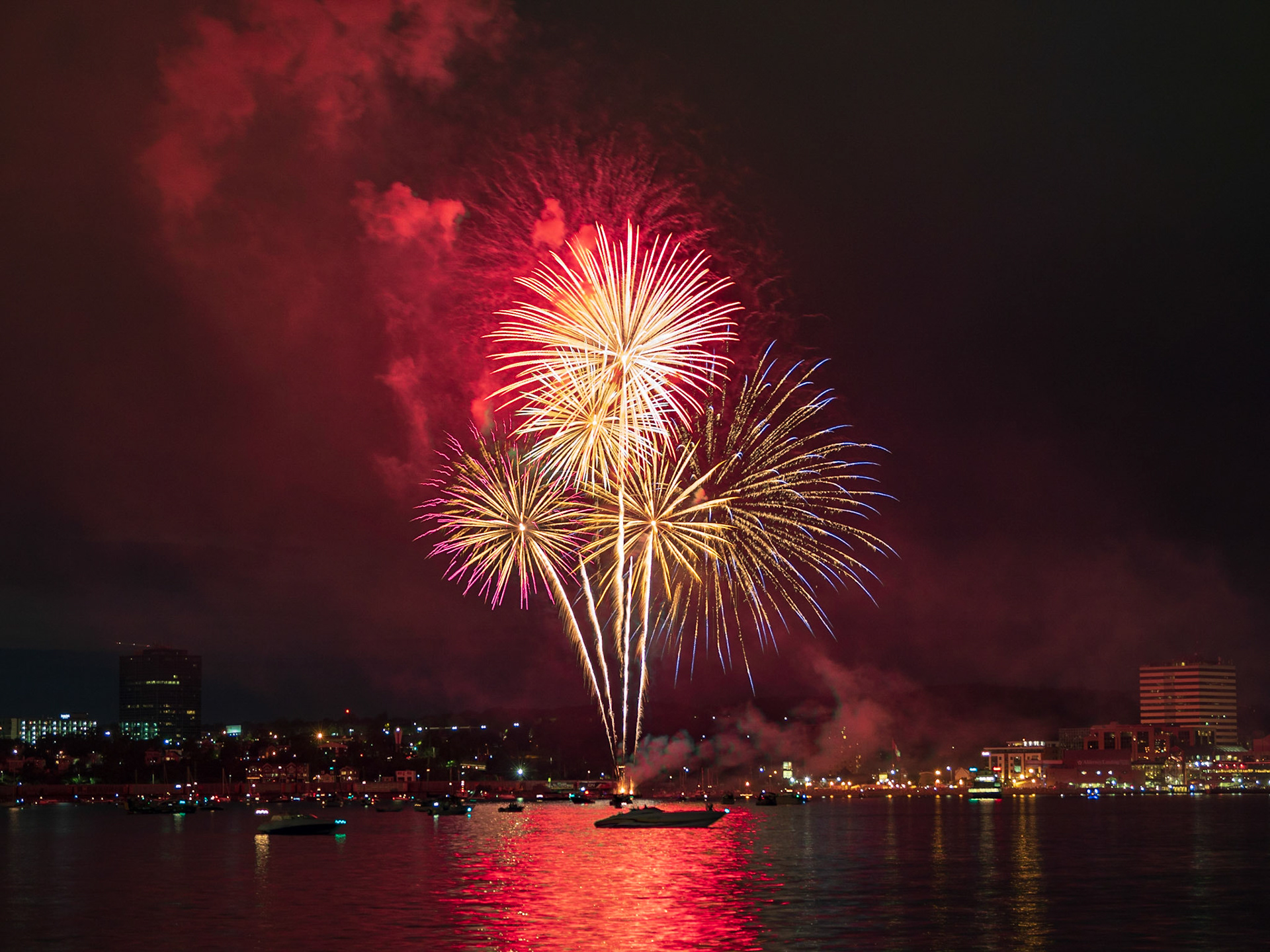 Canada Day Fireworks, Halifax, Nova Scotia