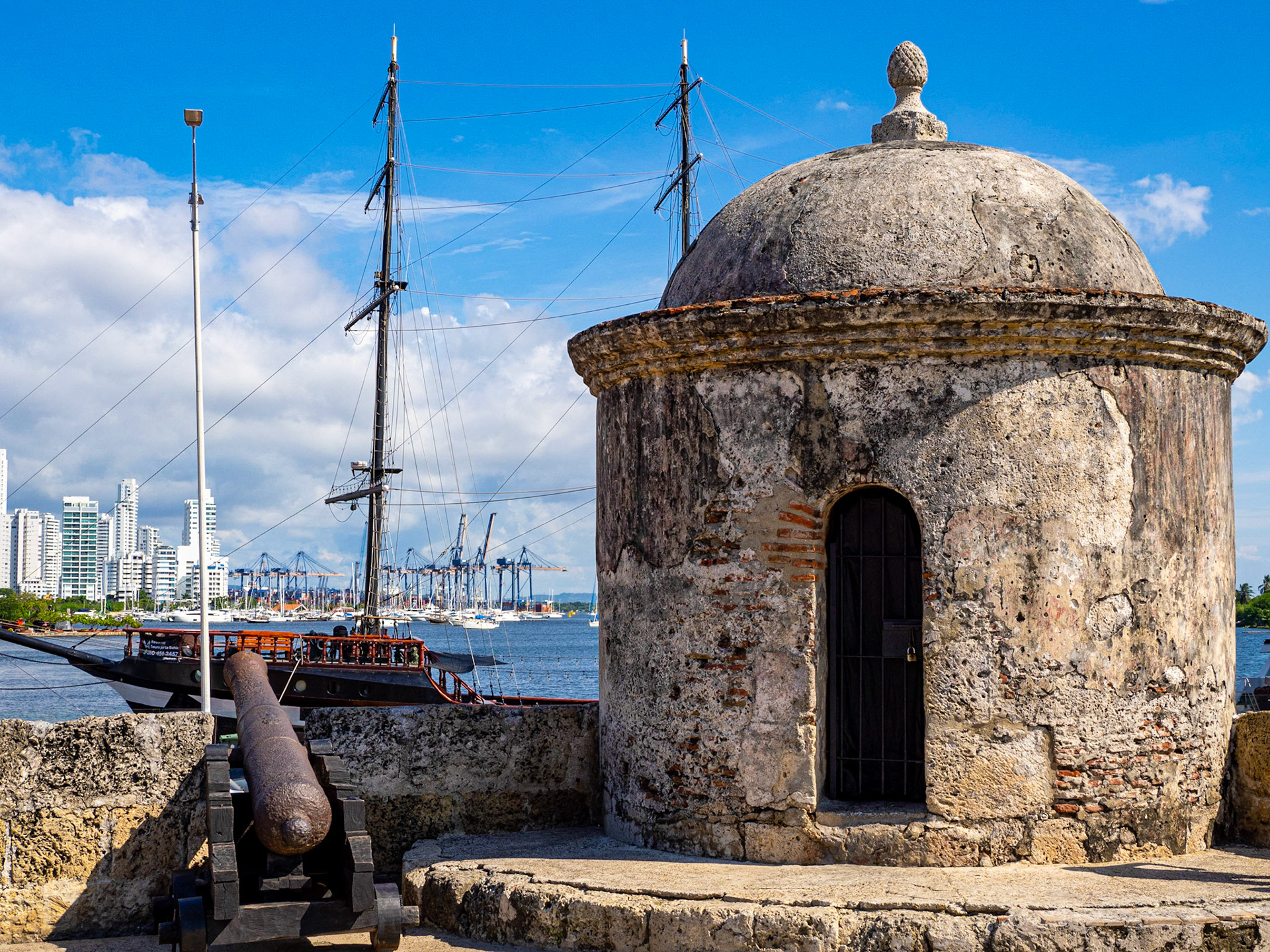 Old City Walls - Cartagena, Colombia
