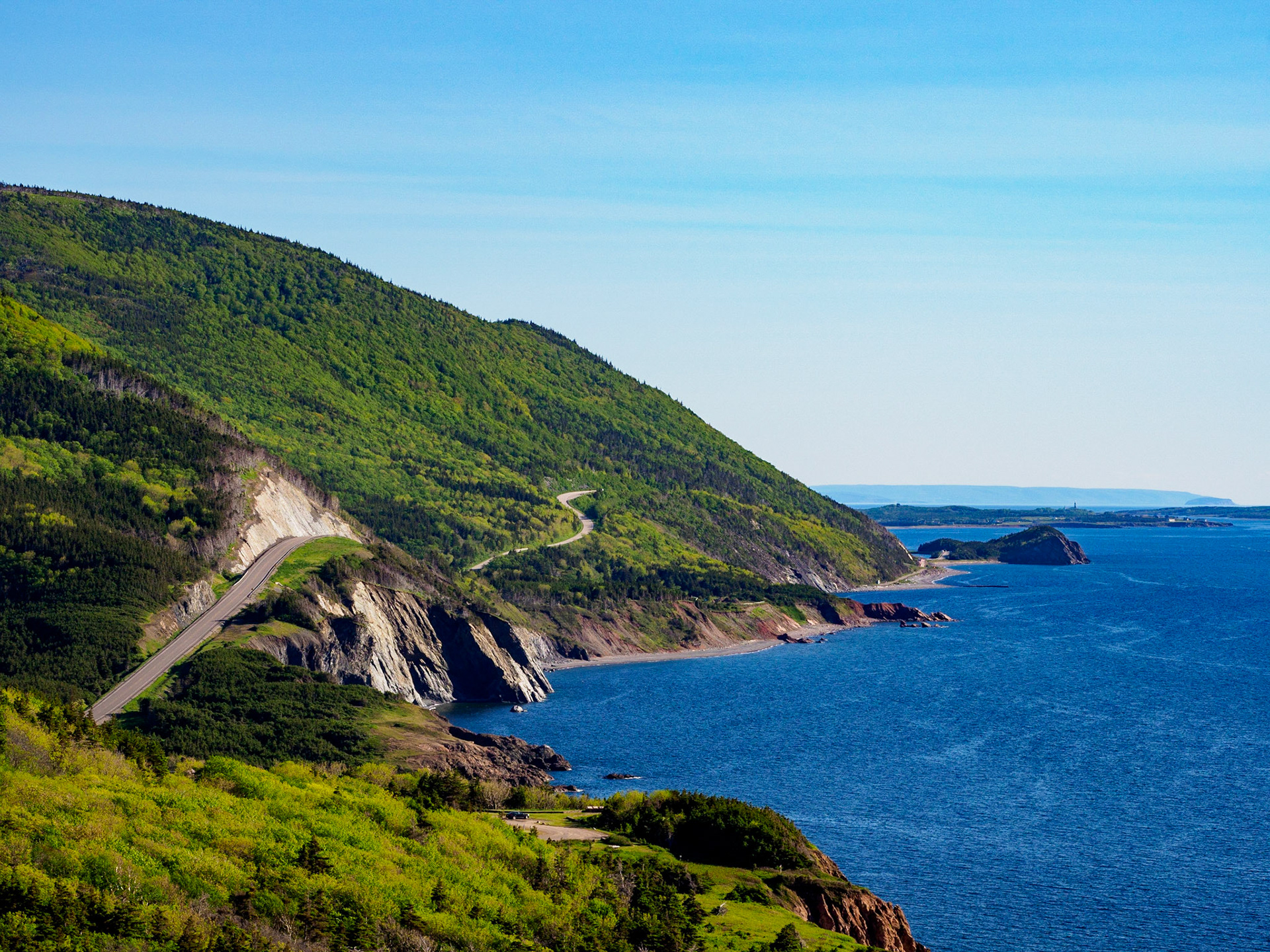 Cabot Trail view, Cape Breton, Nova Scotia