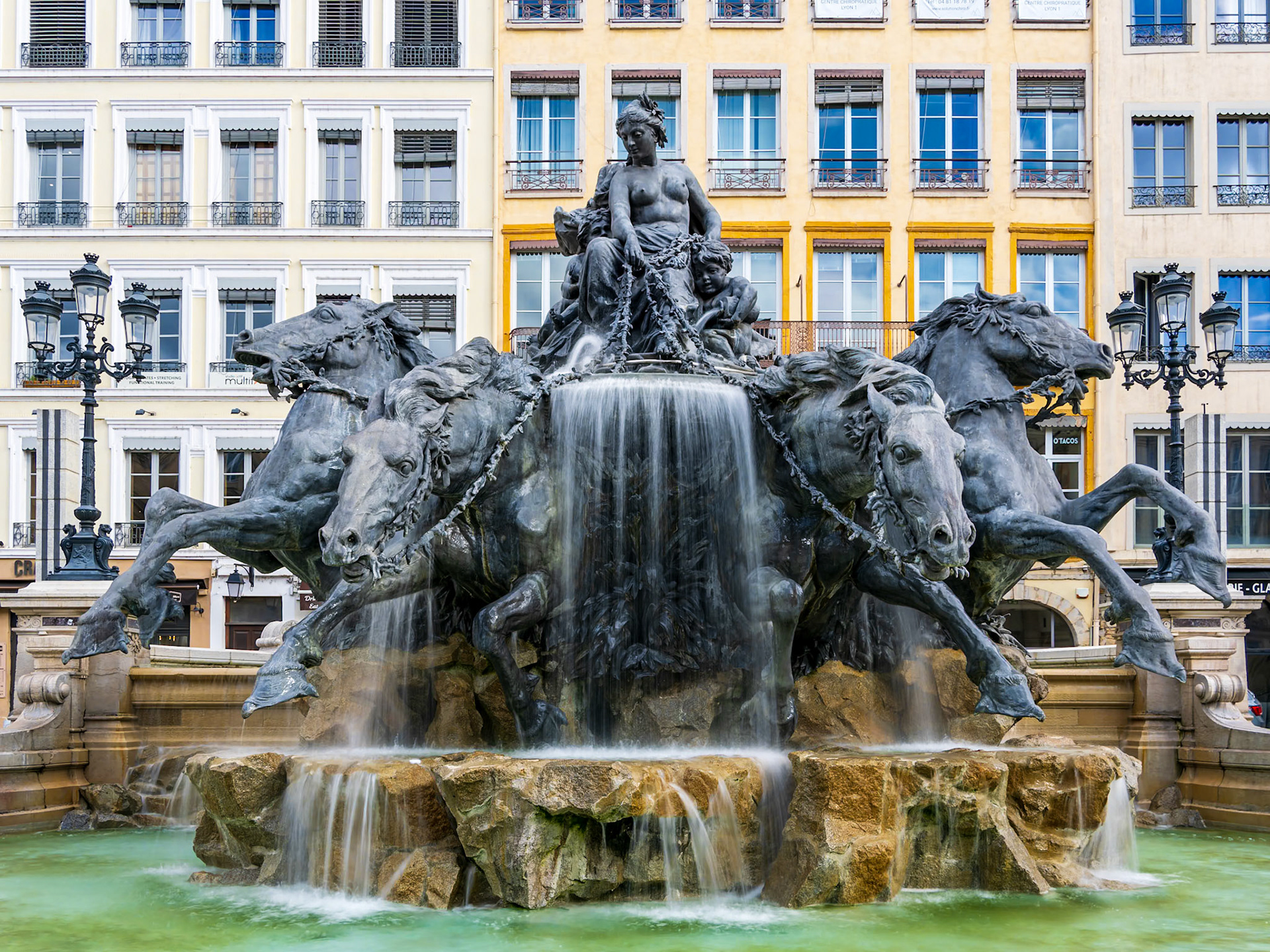 Bartholdi Fountain - Dramatic fountain by the famous French sculptor Frédéric Auguste Bartholdi, unveiled in 1892.
