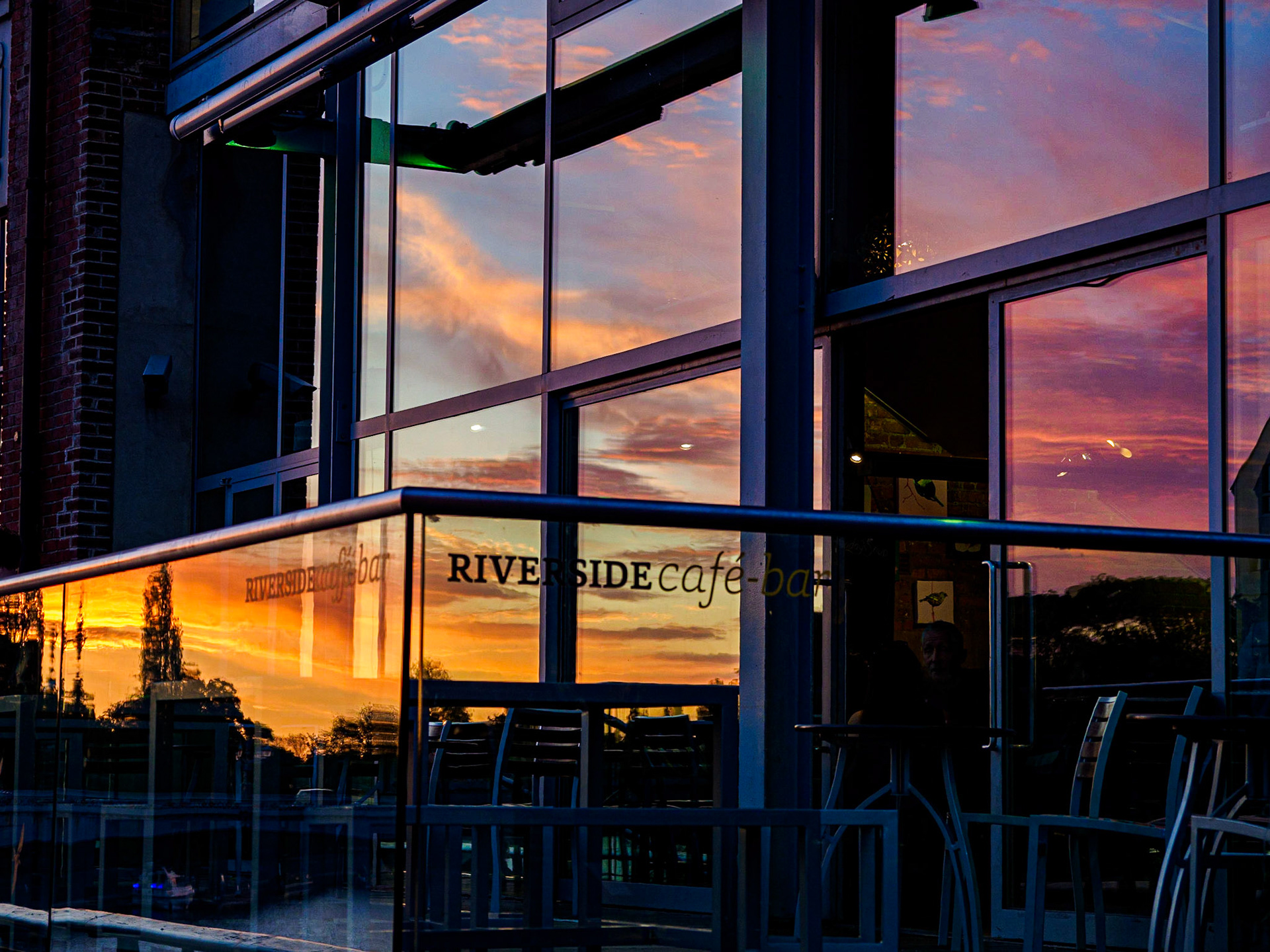 Views from the Riverbank of the Rover Ouse in York, England
