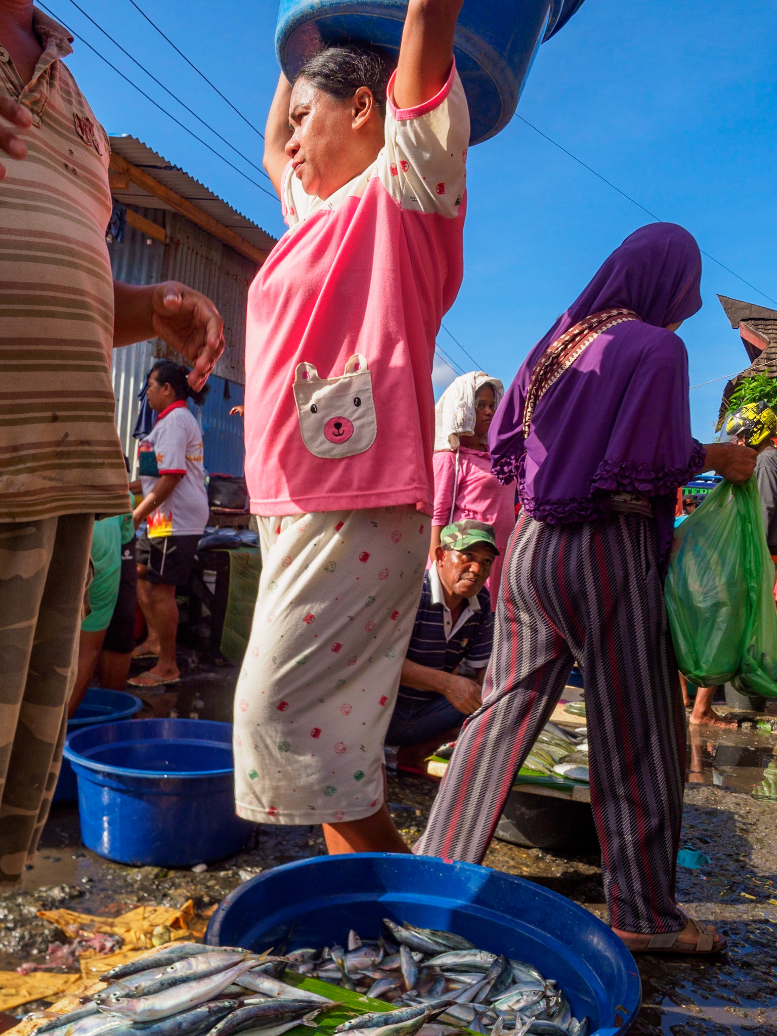 Ambon Market, Ambon, Indonesia