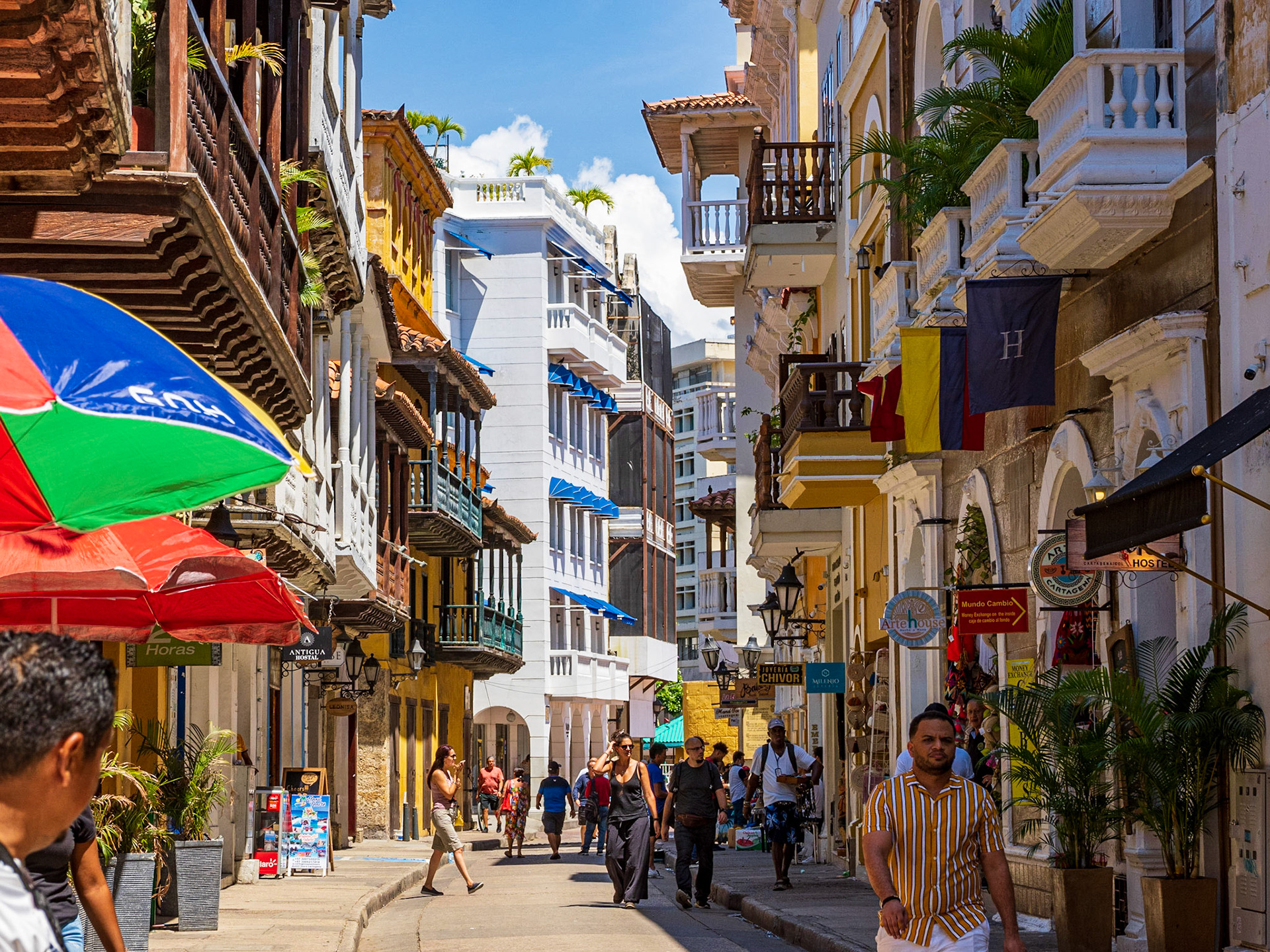 Streets of Caragena, Colombia