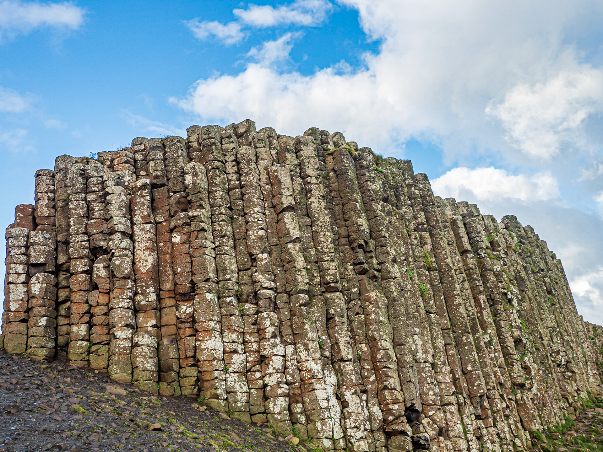 Views around Giants Causeway, Northern Ireland, UK