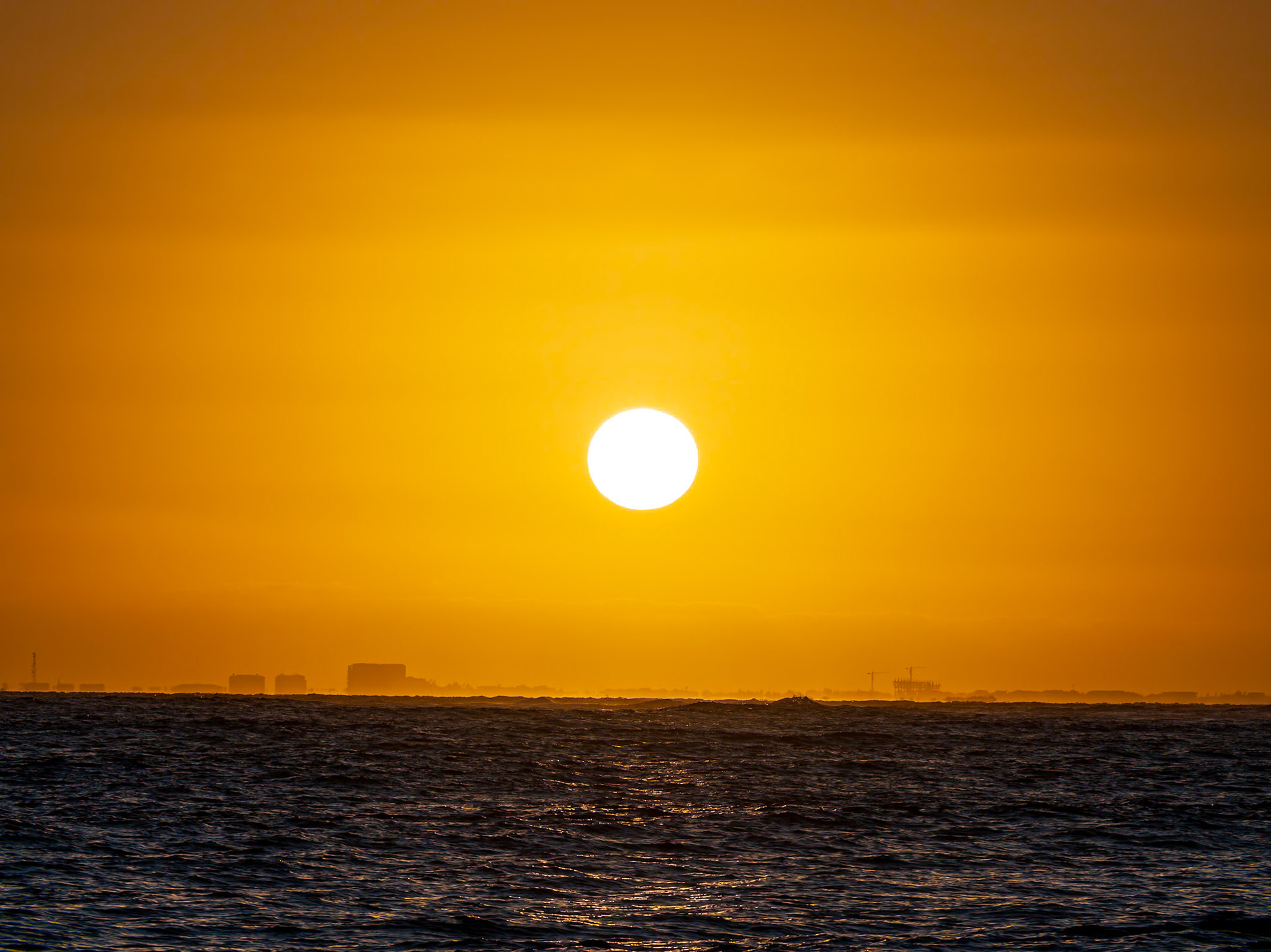 Sunrise over Grace Bay from Northwest Point, Providenciales, Turks and Caicos Islands