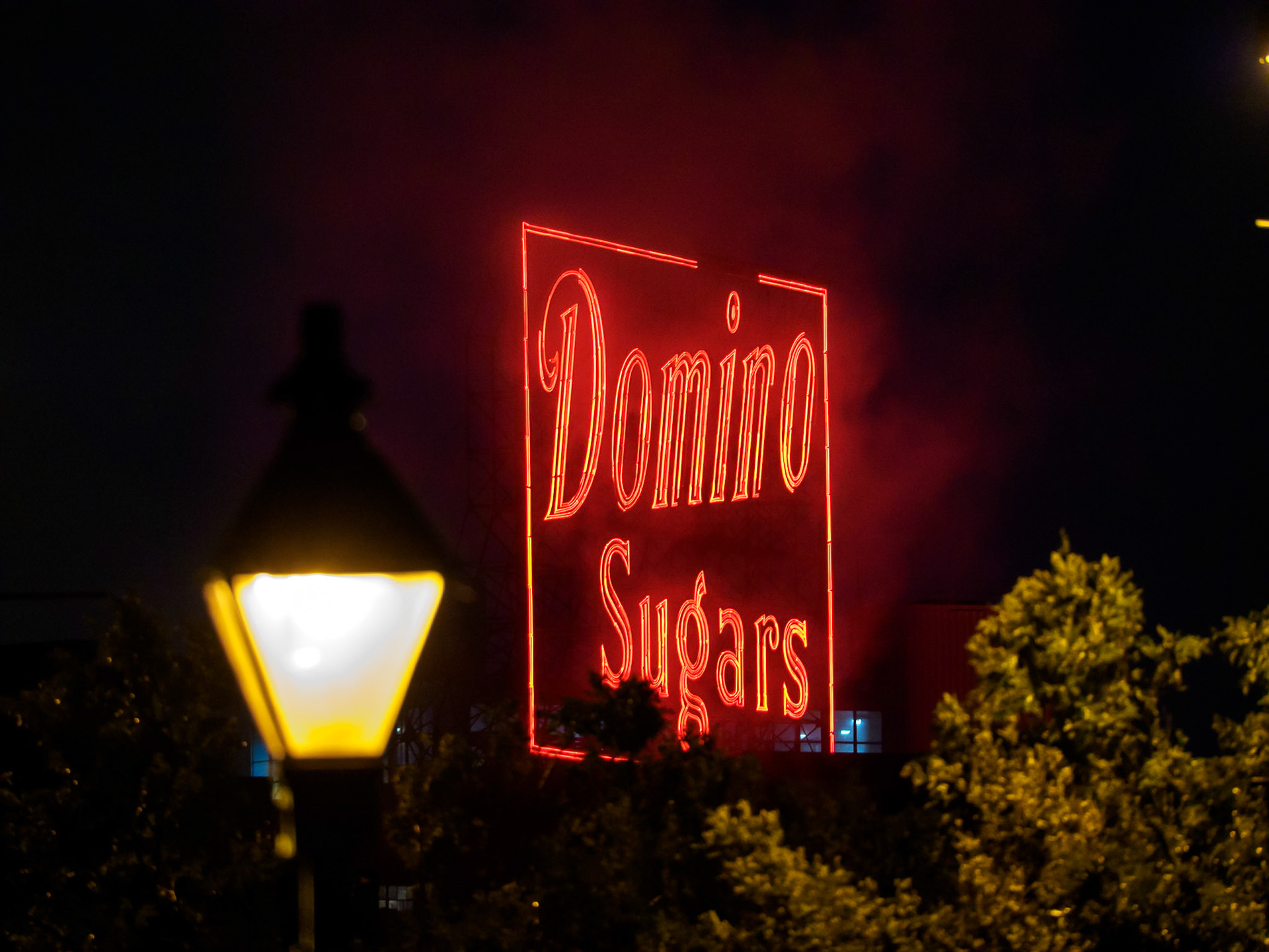 Domino Sugars Neon, Baltimore, Maryland
