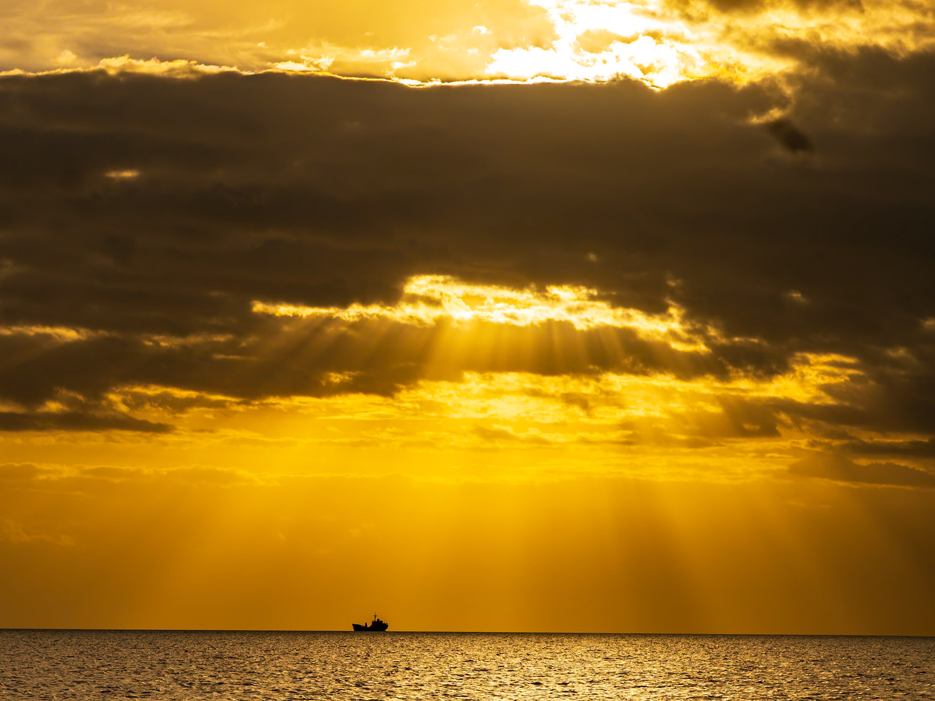 Sunrise at Long Bay Beach, Providenciales, Turks and Caicos Islands