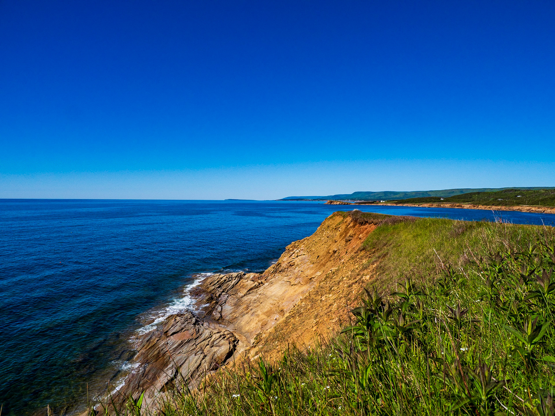 View of Cape Breton Island from mainland