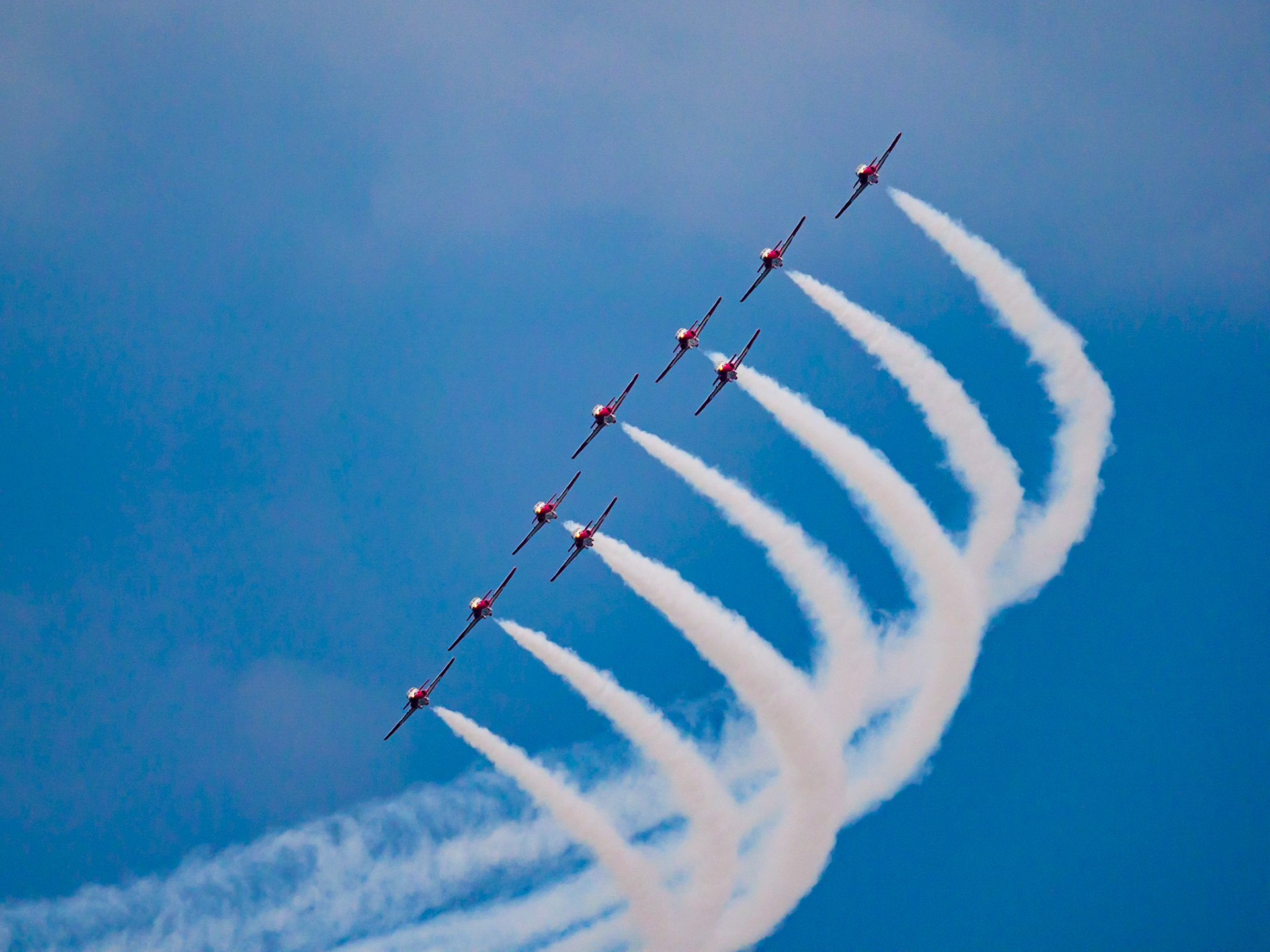 Airshow at the Canadian National Exhibition, Toronto, Ontario